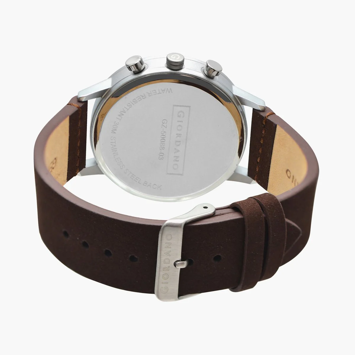 Giordano Analog Sporty Multi-Functional Watch for Men with Round Shape dial and Leather Strap | GZ-50088-03 - Image 5