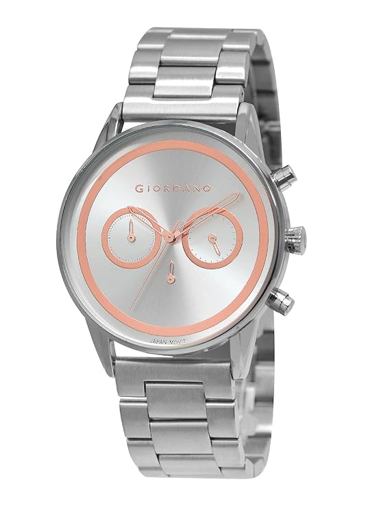 Giordano Analog Stylish Watch for Men & Boys Water Resistant Fashion Watch Round Shape with Multi-Functional Wrist Watch to Compliment Your Look/Ideal Gift for Male | GZ-50087-11 - Image 2