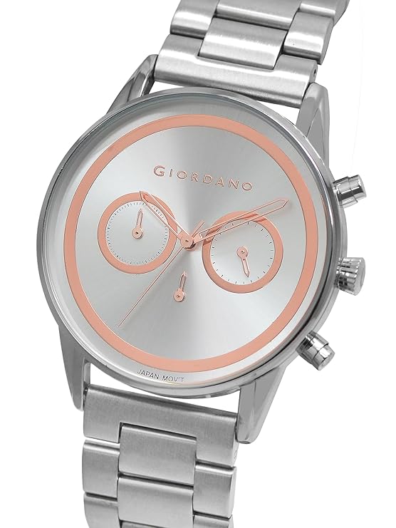 Giordano Analog Stylish Watch for Men & Boys Water Resistant Fashion Watch Round Shape with Multi-Functional Wrist Watch to Compliment Your Look/Ideal Gift for Male | GZ-50087-11 - Image 3