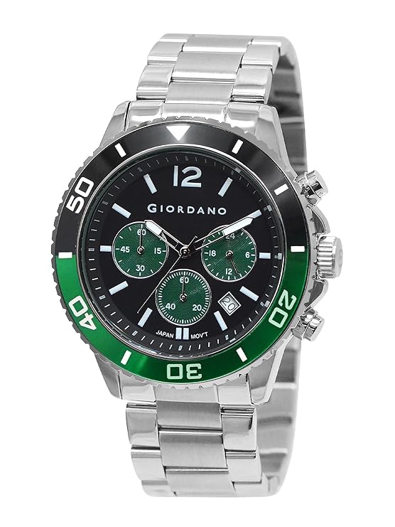 Giordano Analog Stylish Watch for Men & Boys Water Resistant Fashion Watch Round Shape with Multi-Functional Wrist Watch to Compliment Your Look/Ideal Gift for Male | GZ-50091-22 - Image 3