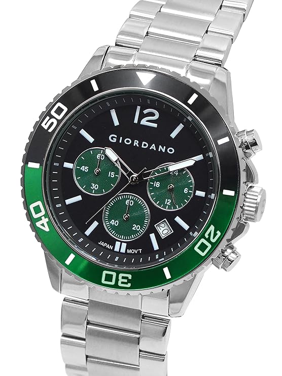 Giordano Analog Stylish Watch for Men & Boys Water Resistant Fashion Watch Round Shape with Multi-Functional Wrist Watch to Compliment Your Look/Ideal Gift for Male | GZ-50091-22 - Image 4
