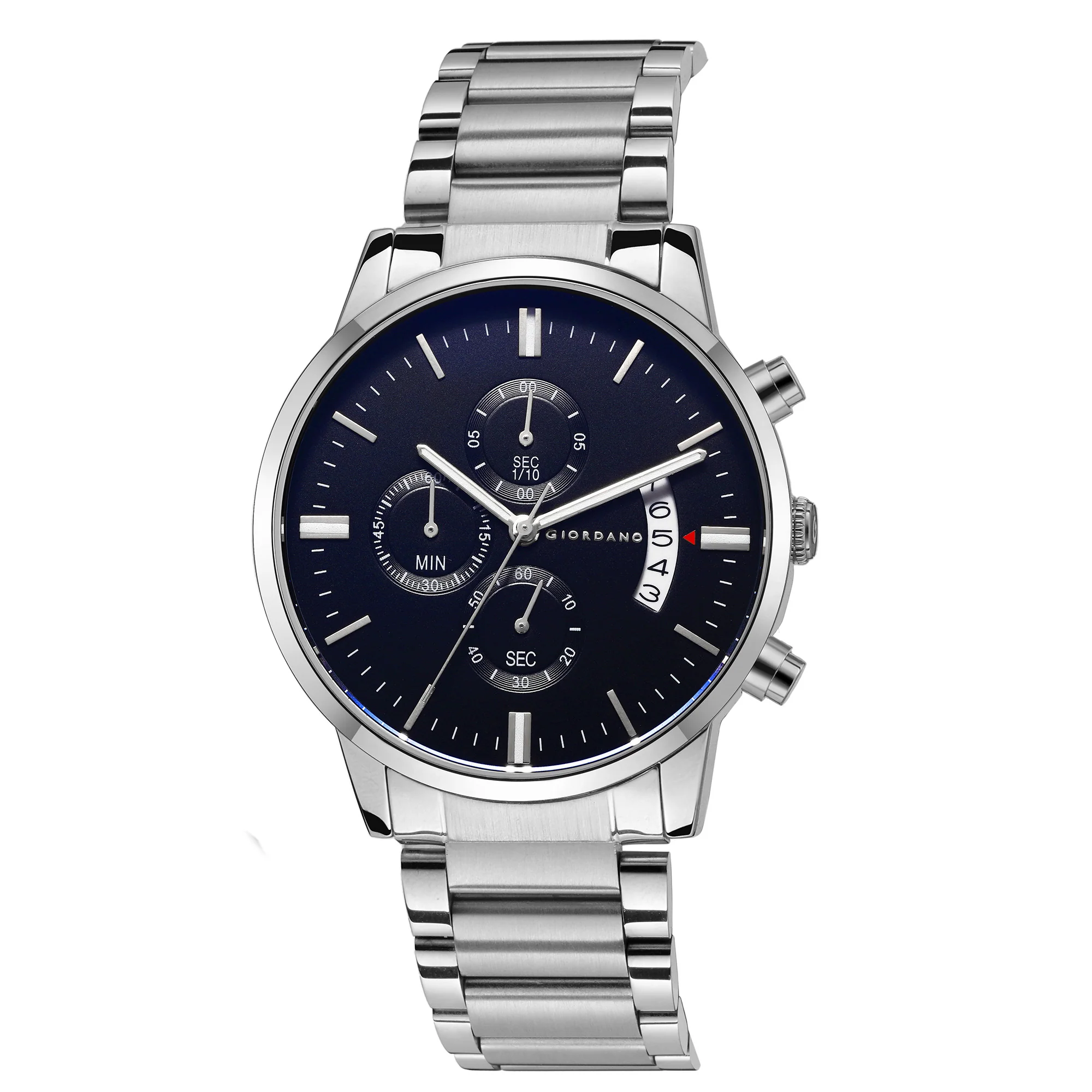 Giordano Analog Stylish Watch for Men Water Resistant Fashion Watch Round Shape with Multi-Functional Wrist Watch for Men & Boys to Compliment Your Look/Ideal Gift for Male - GZ-50055-11A - Image 5