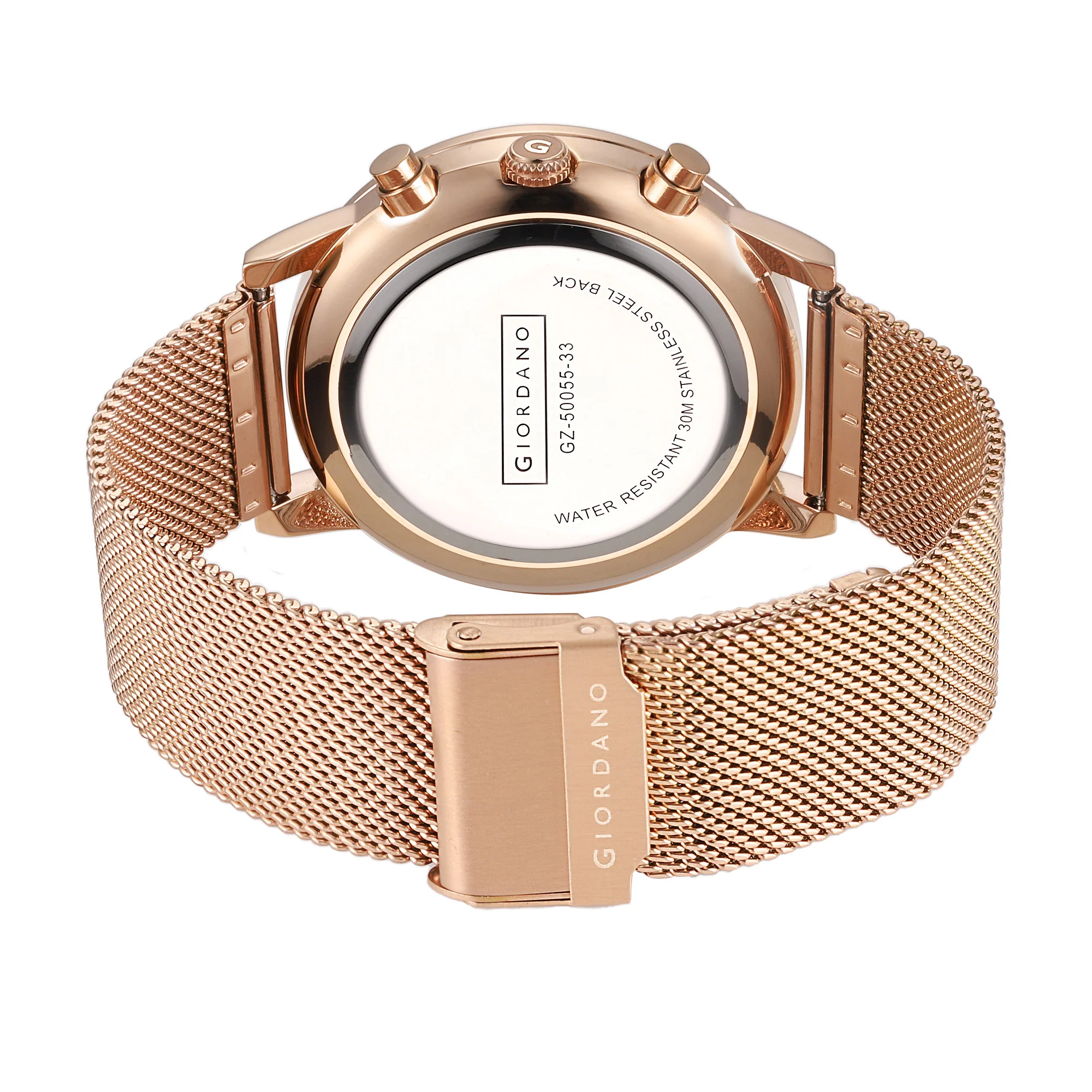 Giordano Analog Stylish Watch for Men Water Resistant Fashion Watch Round Shape with Multi-Functional Wrist Watch for Men & Boys to Compliment Your Look/Ideal Gift for Male - GZ-50055-33 - Image 7