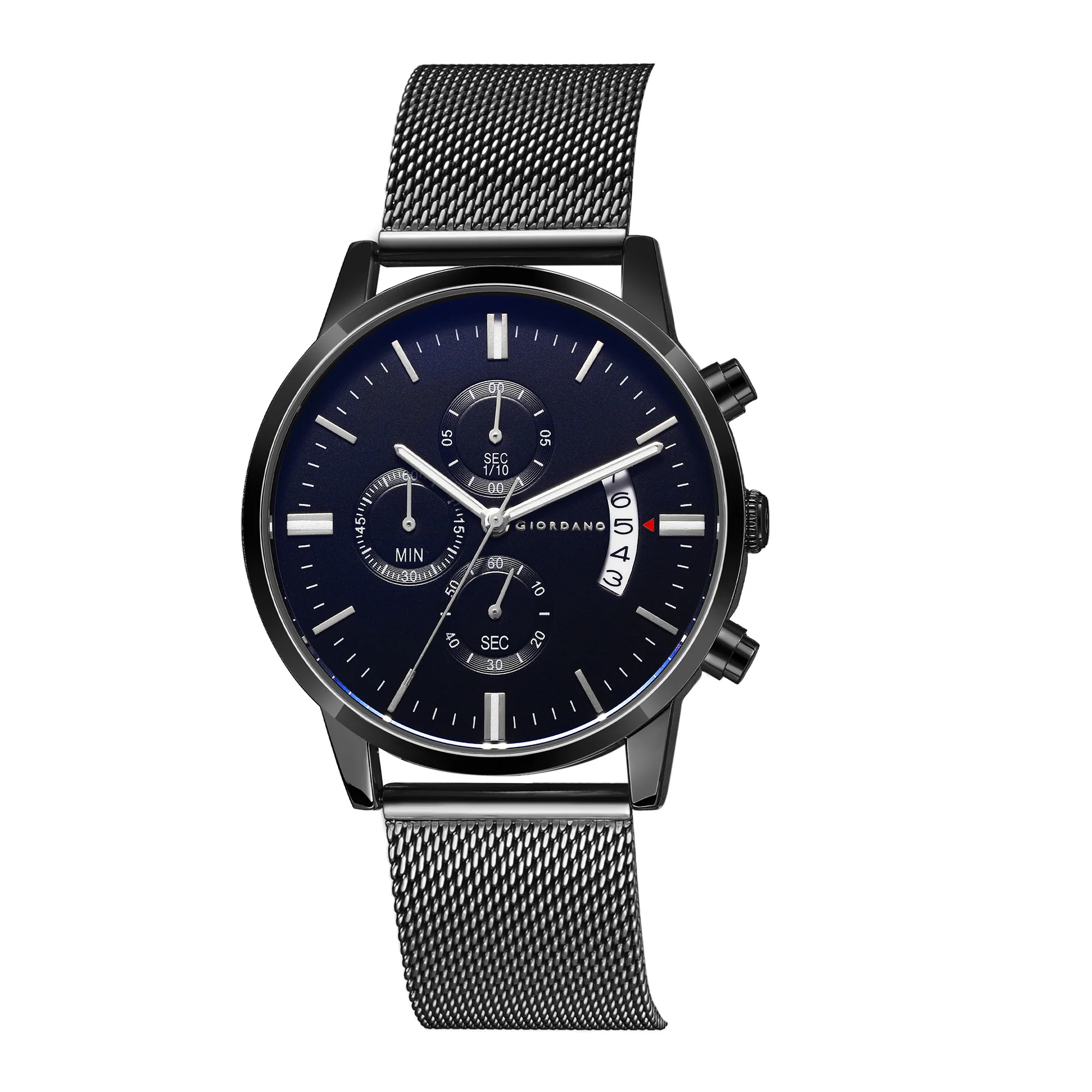 Giordano Analog Stylish Watch for Men Water Resistant Fashion Watch Round Shape with Multi-Functional Wrist Watch for Men & Boys to Compliment Your Look/Ideal Gift for Male - GZ-50055-44 - Image 5