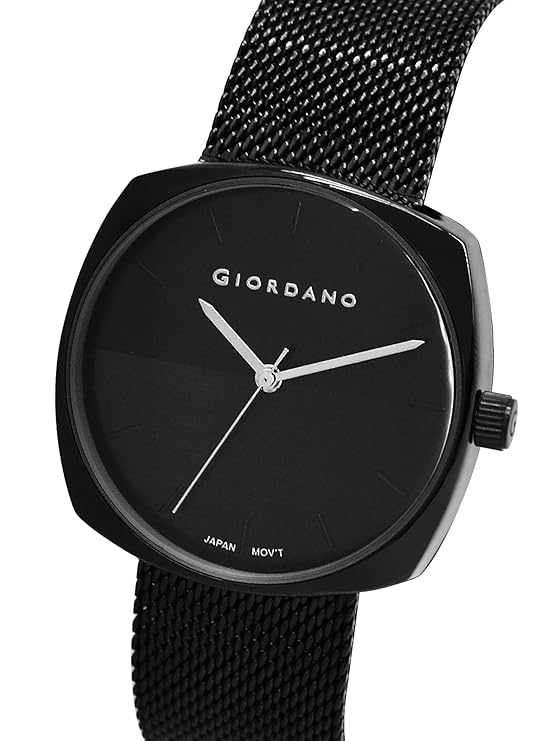 Giordano Analog Stylish Watch for Women Water Resistant Fashion Watch Round Shape with 3 Hand Mechanism Wrist Watch to Compliment Your Look/Ideal Gift for Female - GZ-60076-11 - Image 3