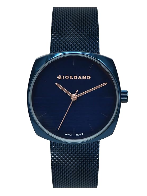 Giordano Analog Stylish Watch for Women Water Resistant Fashion Watch Round Shape with 3 Hand Mechanism Wrist Watch to Compliment Your Look/Ideal Gift for Female - GZ-60076-33 - Image 2