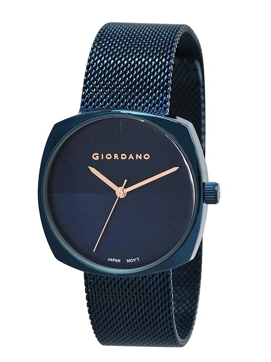 Giordano Analog Stylish Watch for Women Water Resistant Fashion Watch Round Shape with 3 Hand Mechanism Wrist Watch to Compliment Your Look/Ideal Gift for Female - GZ-60076-33 - Image 3