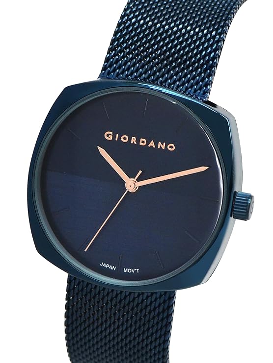 Giordano Analog Stylish Watch for Women Water Resistant Fashion Watch Round Shape with 3 Hand Mechanism Wrist Watch to Compliment Your Look/Ideal Gift for Female - GZ-60076-33 - Image 4