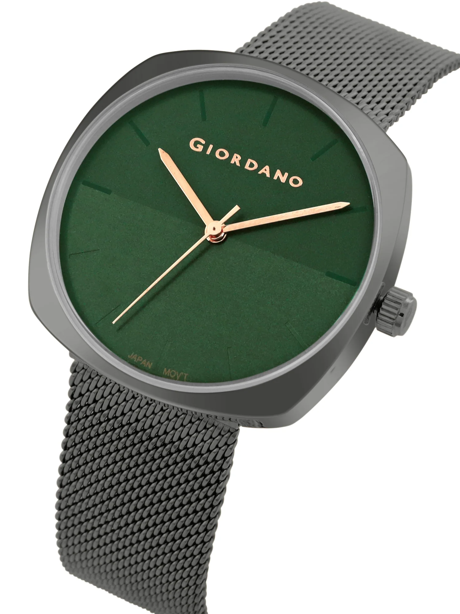 Giordano Analog Stylish Watch for Women Water Resistant Fashion Watch Round Shape with 3 Hand Mechanism Wrist Watch to Compliment Your Look/Ideal Gift for Female - GZ-60076-55 - Image 3