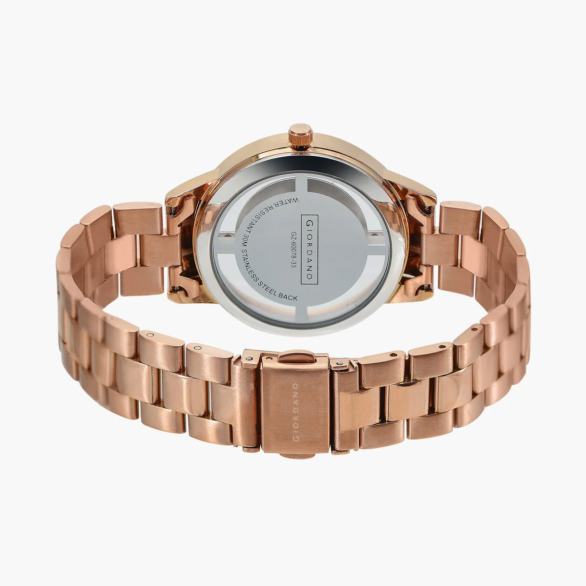Giordano Analog Stylish Watch for Women Water Resistant Fashion Watch Round Shape with 3 Hand Mechanism Wrist Watch to Compliment Your Look/Ideal Gift for Female | GZ-60078-33 - Image 6