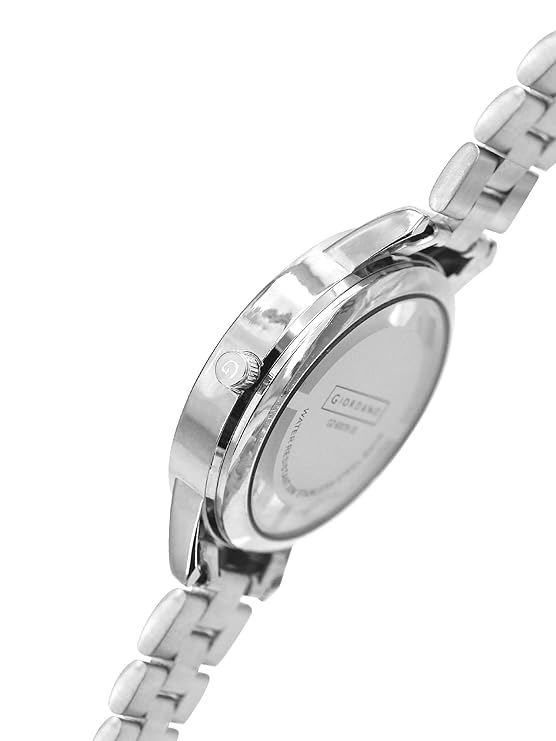 Giordano Analog Stylish Watch for Women with See-Through Dial with Crystal Accents and Stainless Steel Strap | GZ-60078-11 - Image 6