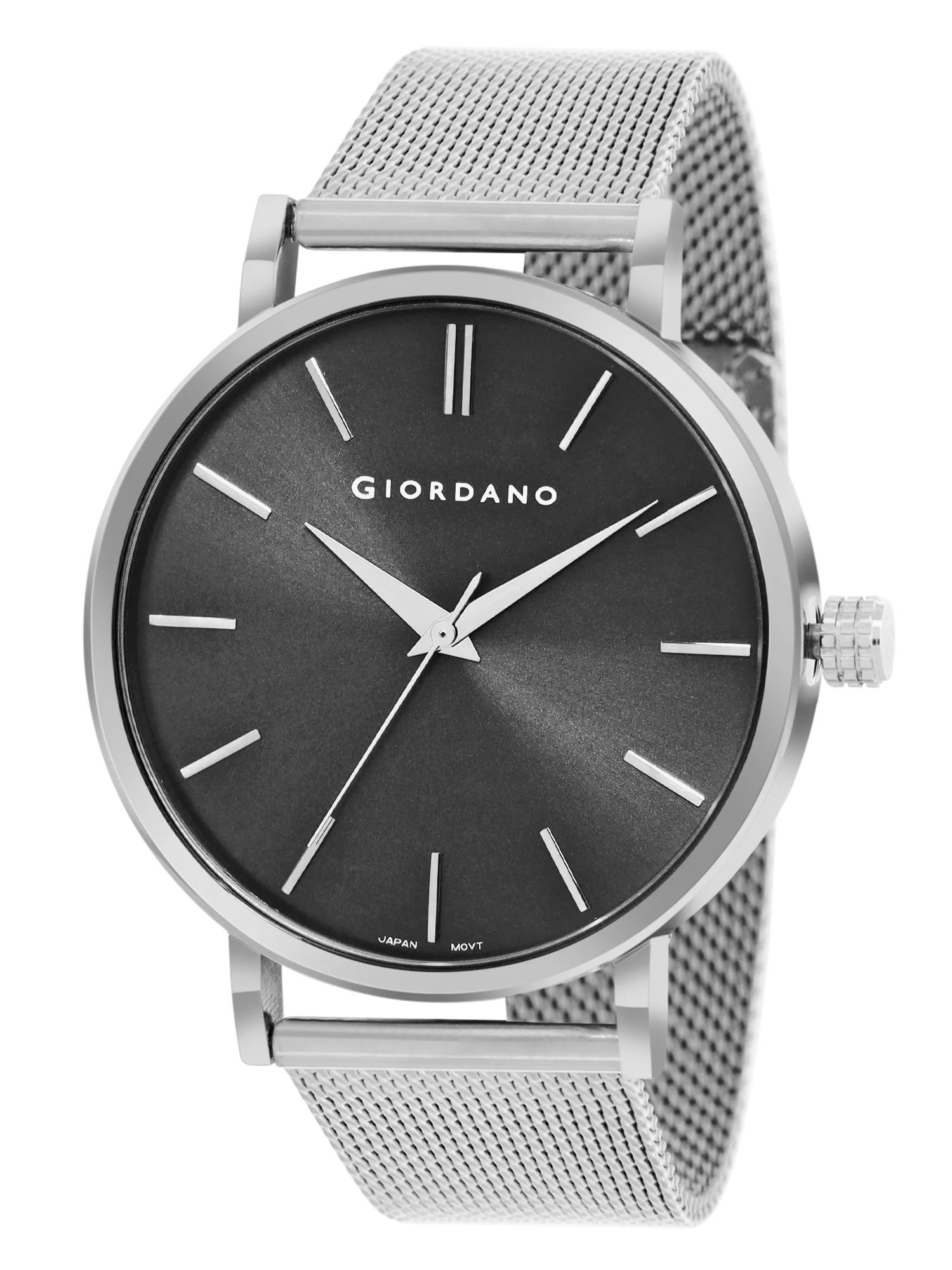 Giordano Analog Watch for Men Stylish Metal Strap| 3 Hands Mechanism with Water Resistant Wrist Watch | GZ-50108-22 - Image 2