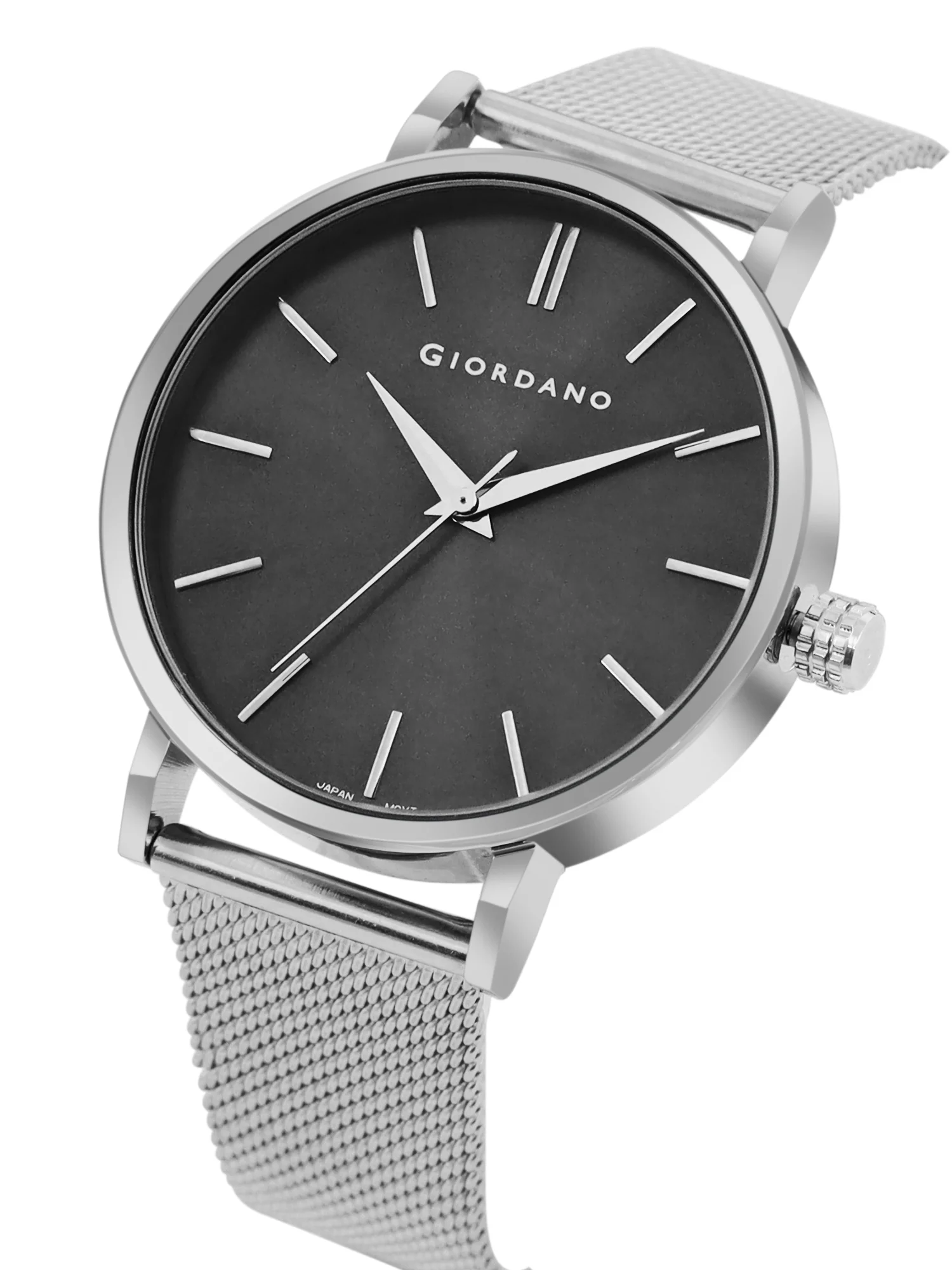 Giordano Analog Watch for Men Stylish Metal Strap| 3 Hands Mechanism with Water Resistant Wrist Watch | GZ-50108-22 - Image 3