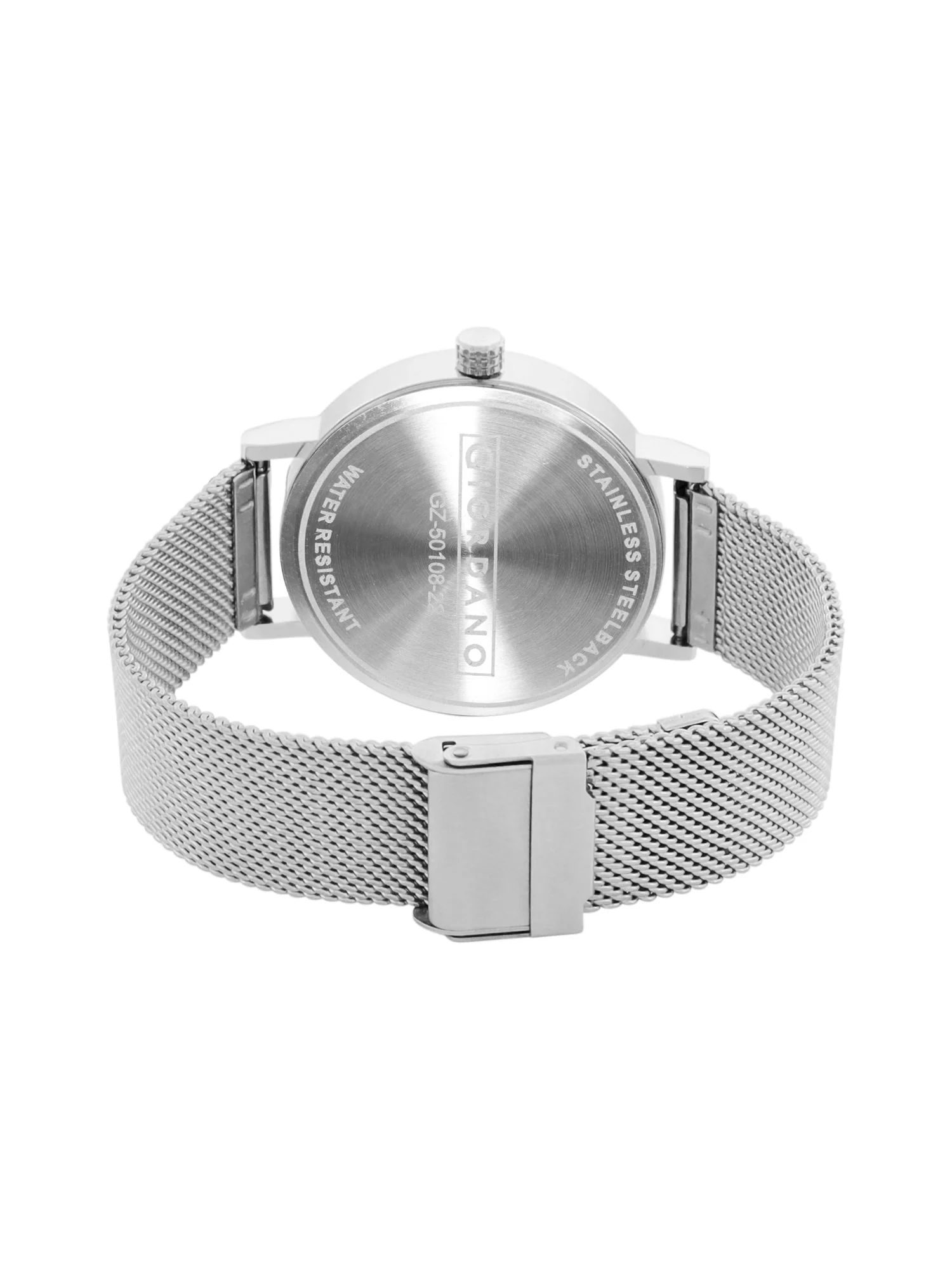 Giordano Analog Watch for Men Stylish Metal Strap| 3 Hands Mechanism with Water Resistant Wrist Watch | GZ-50108-22 - Image 4