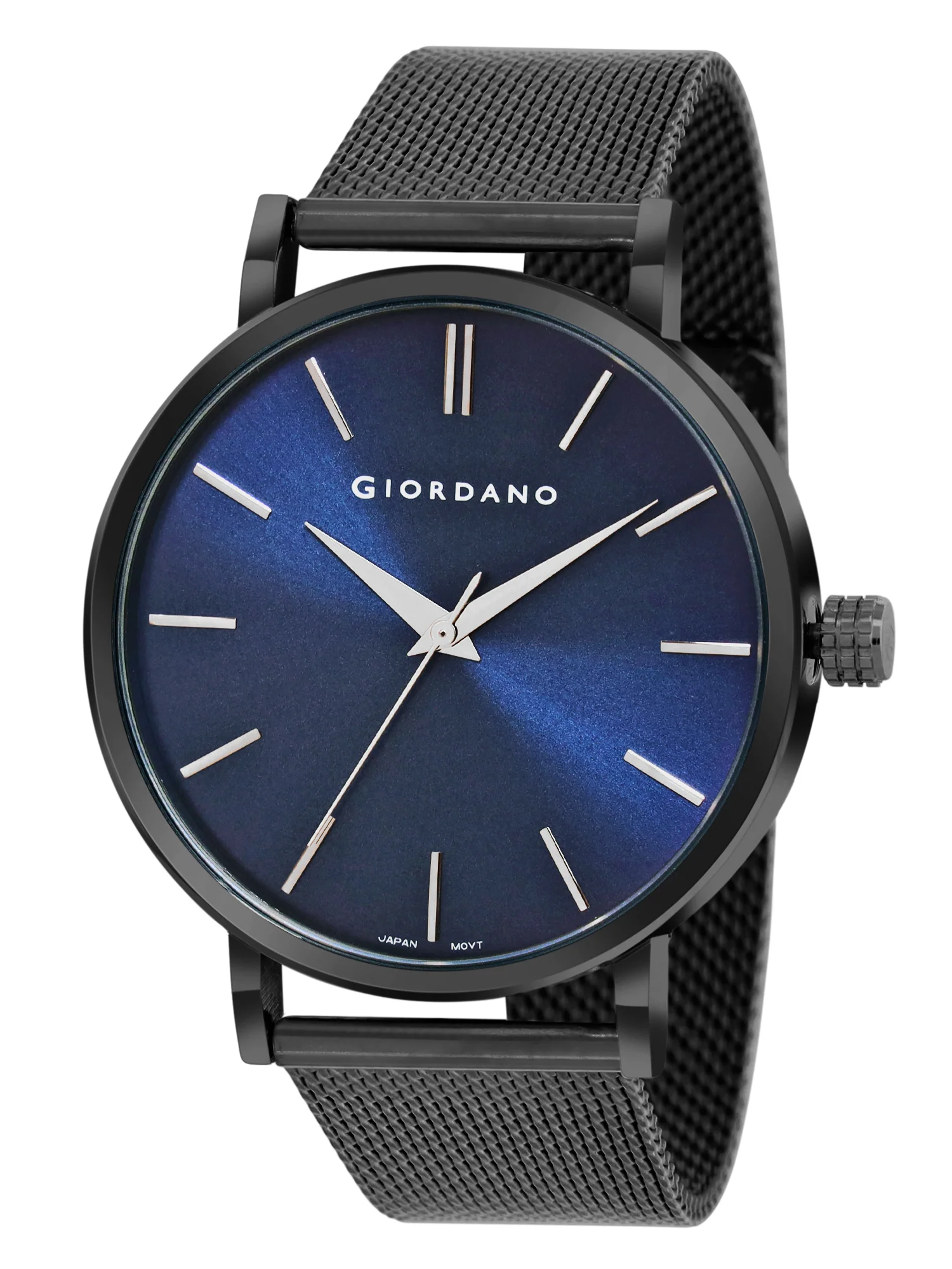 Giordano Analog Watch for Men Stylish Metal Strap| 3 Hands Mechanism with Water Resistant Wrist Watch | GZ-50108-33 - Image 2