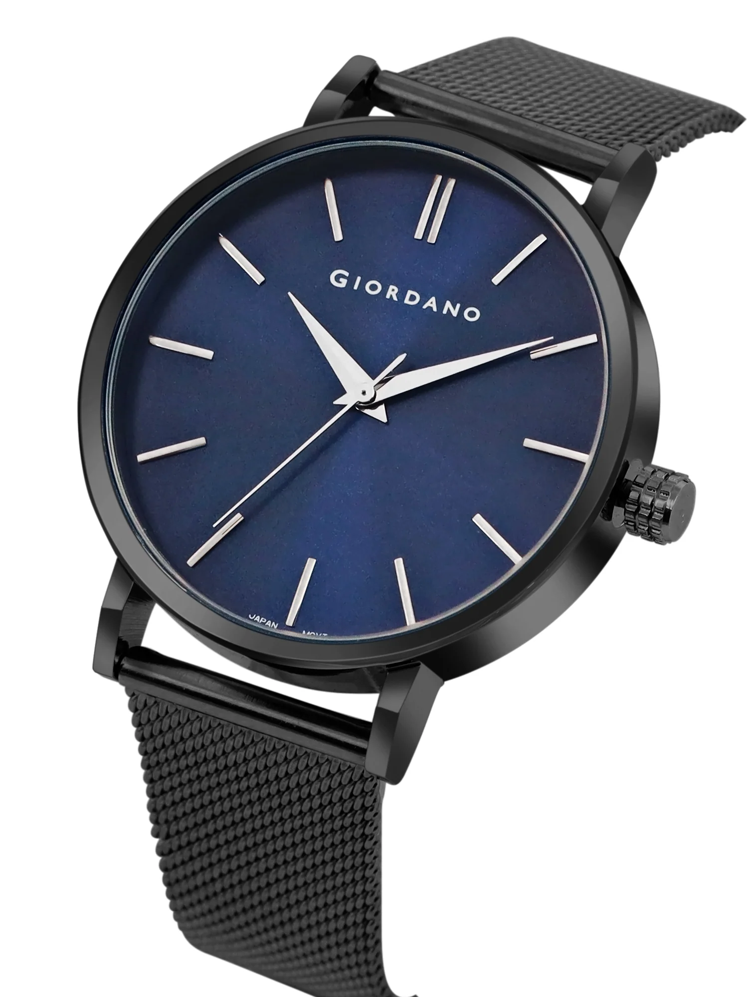 Giordano Analog Watch for Men Stylish Metal Strap| 3 Hands Mechanism with Water Resistant Wrist Watch | GZ-50108-33 - Image 3