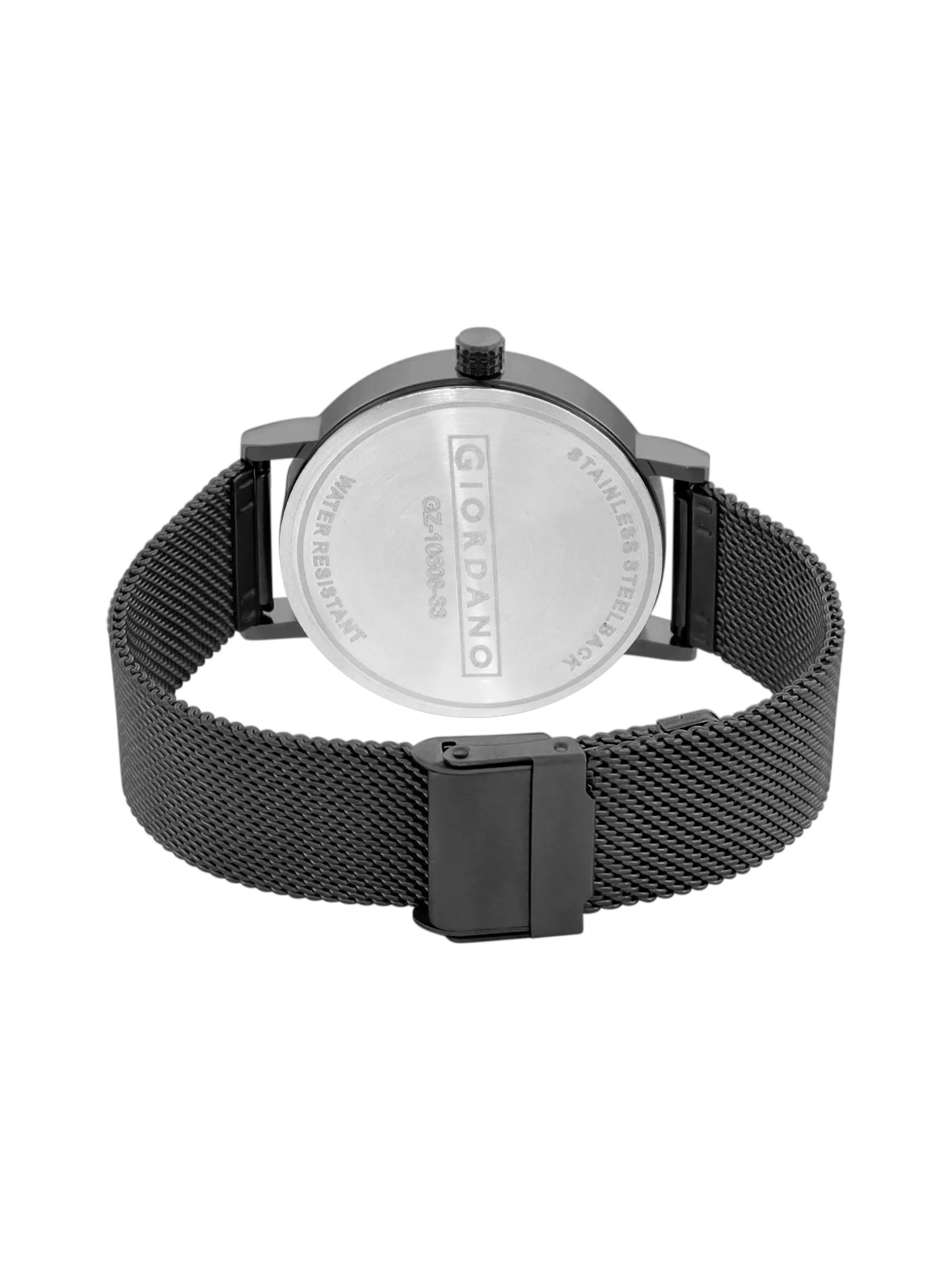 Giordano Analog Watch for Men Stylish Metal Strap| 3 Hands Mechanism with Water Resistant Wrist Watch | GZ-50108-33 - Image 4