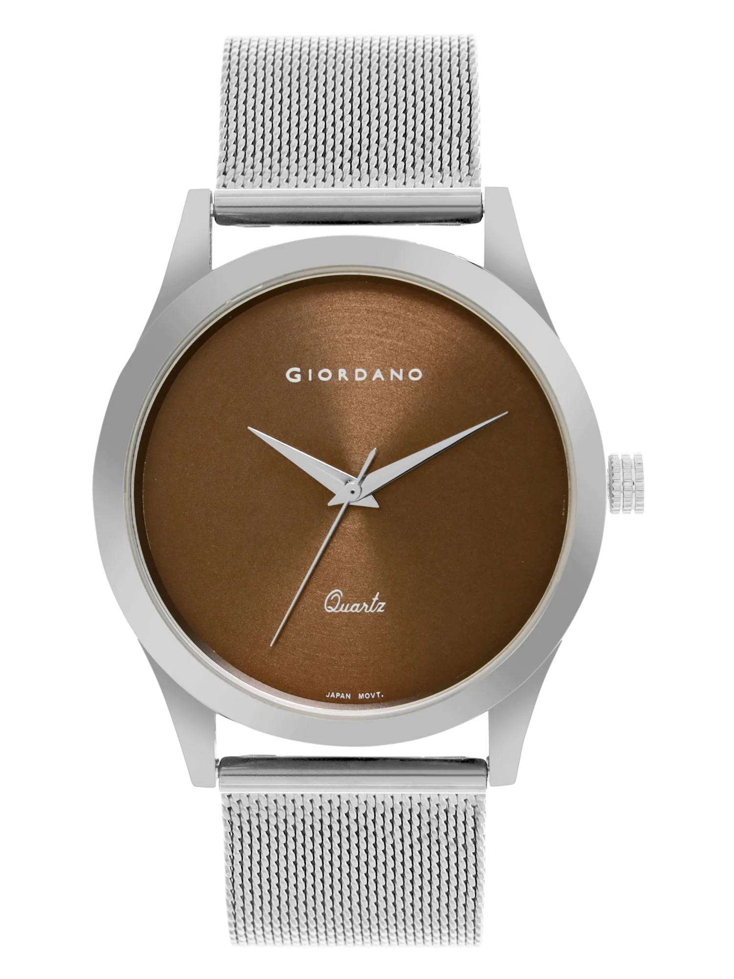 Giordano Analog Watch for Men Stylish Metal Strap| 3 Hands Mechanism with Water Resistant Wrist Watch | GZ-50111-11 - Image 2