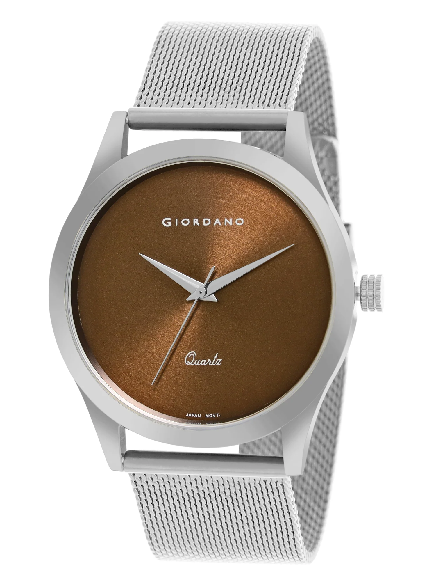 Giordano Analog Watch for Men Stylish Metal Strap| 3 Hands Mechanism with Water Resistant Wrist Watch | GZ-50111-11 - Image 3