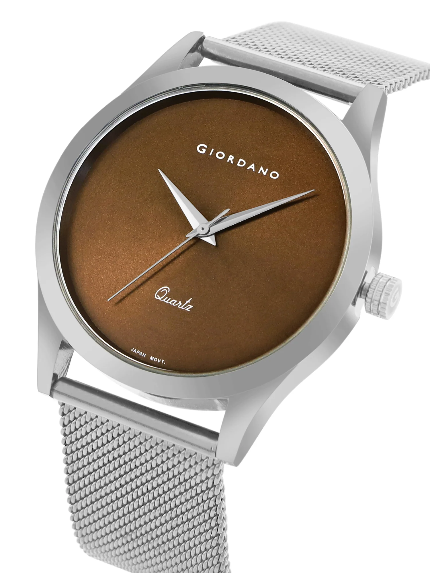 Giordano Analog Watch for Men Stylish Metal Strap| 3 Hands Mechanism with Water Resistant Wrist Watch | GZ-50111-11 - Image 4