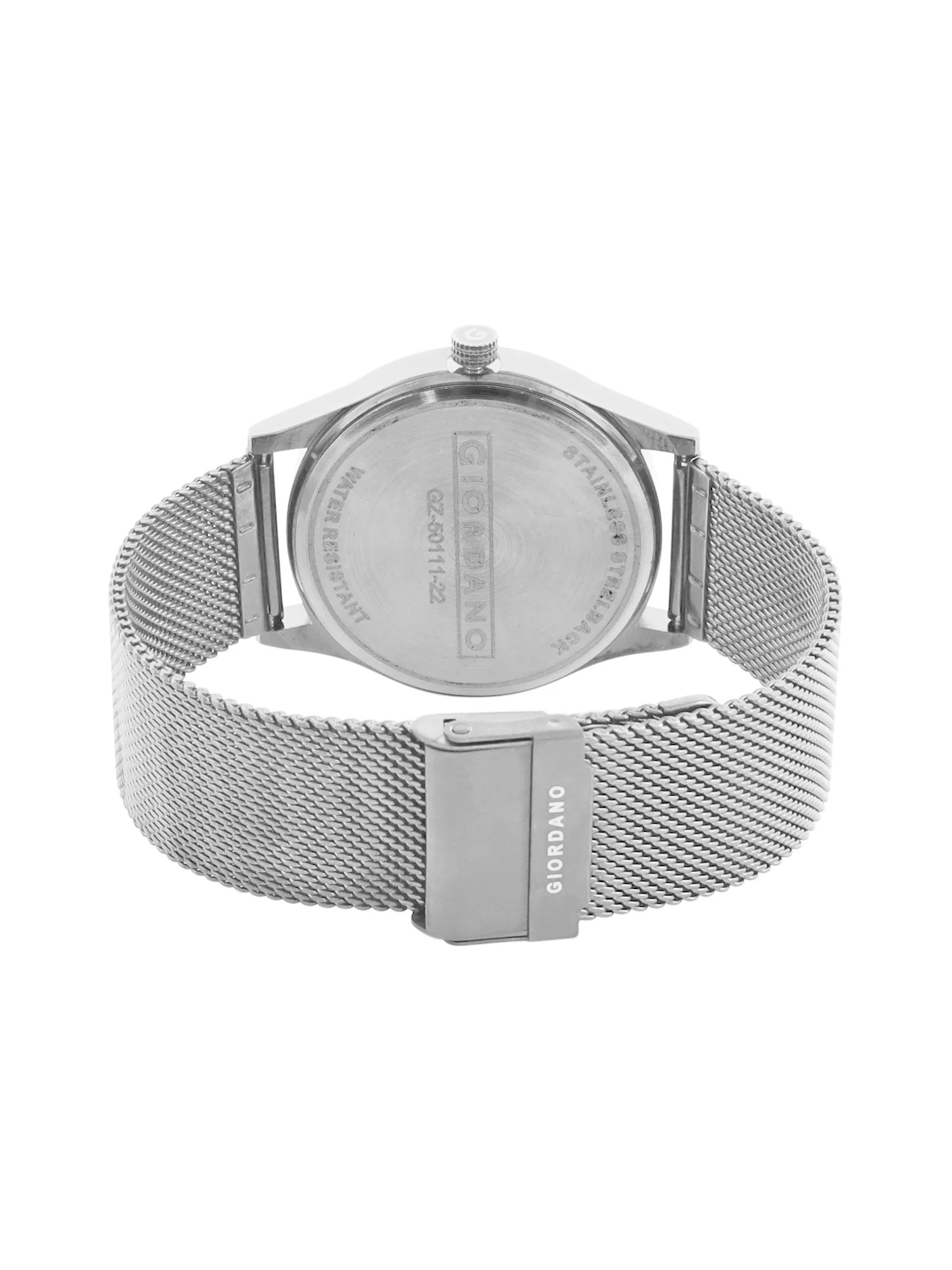 Giordano Analog Watch for Men Stylish Metal Strap| 3 Hands Mechanism with Water Resistant Wrist Watch | GZ-50111-22 - Image 5