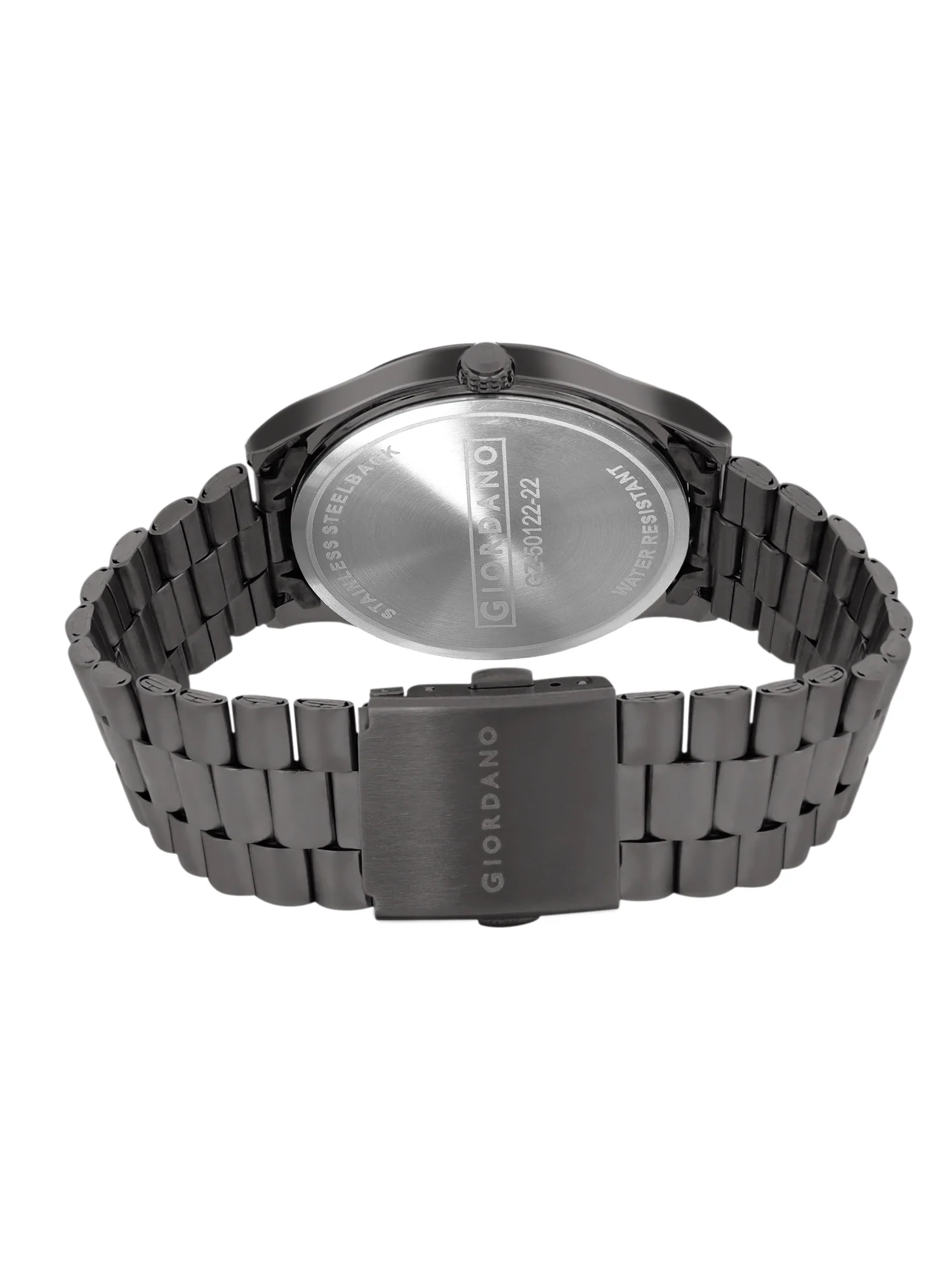 Giordano Analog Watch for Men with Two-Tone Stainless Steel Strap & Textured Dial, Day-Date Display, Elegant Casual Style | GZ-50122-22 - Image 7