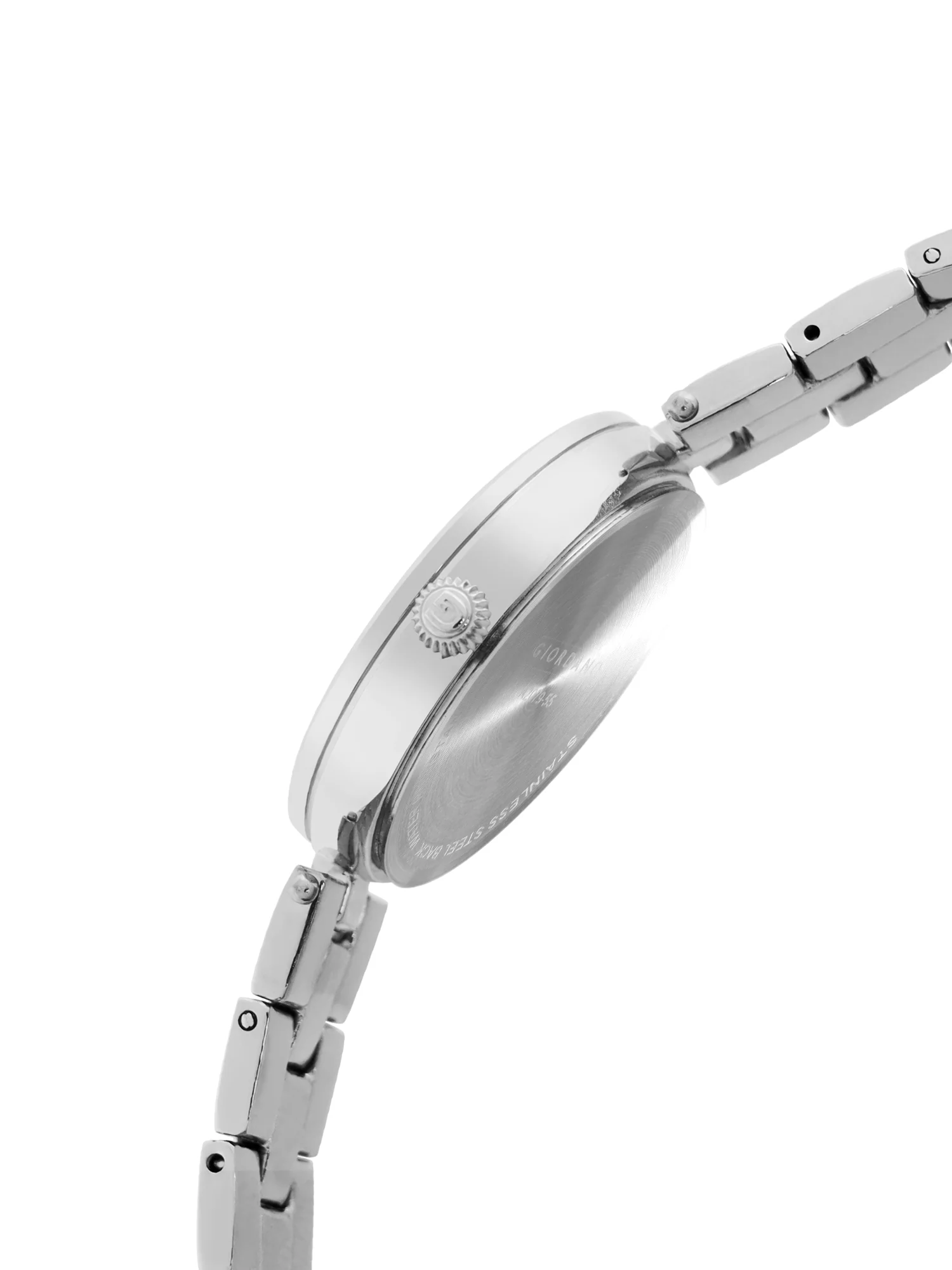 Giordano Analog Watch for Women with Diamond Studded Case and Metal Strap | A2079-55 - Image 8