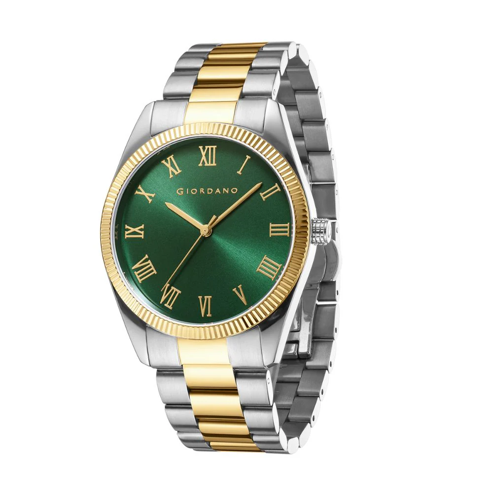 Giordano Analog Wrist Watch for Men Stylish Metal Strap with Water Resistant 3 Hand Mechanism for Men and Boys to Compliment Your Look/Ideal Gift for Male - GZ-50112-88 - Image 5