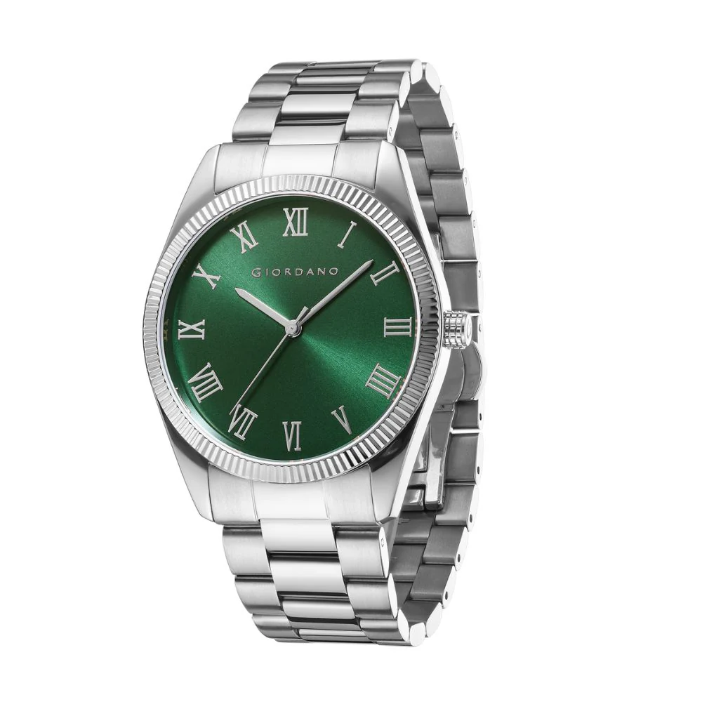 Giordano Analog Wrist Watch for Men Stylish Metal Strap with Water Resistant 3 Hand Mechanism for Men and Boys to Compliment Your Look/Ideal Gift for Male - GZ-50112-11 - Image 5