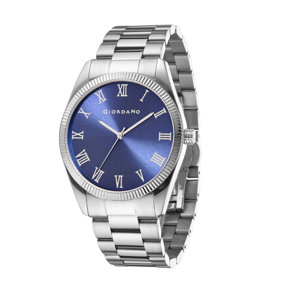 Giordano Analog Wrist Watch for Men Stylish Metal Strap with Water Resistant 3 Hand Mechanism for Men and Boys to Compliment Your Look/Ideal Gift for Male - GZ-50112-22 - Image 5