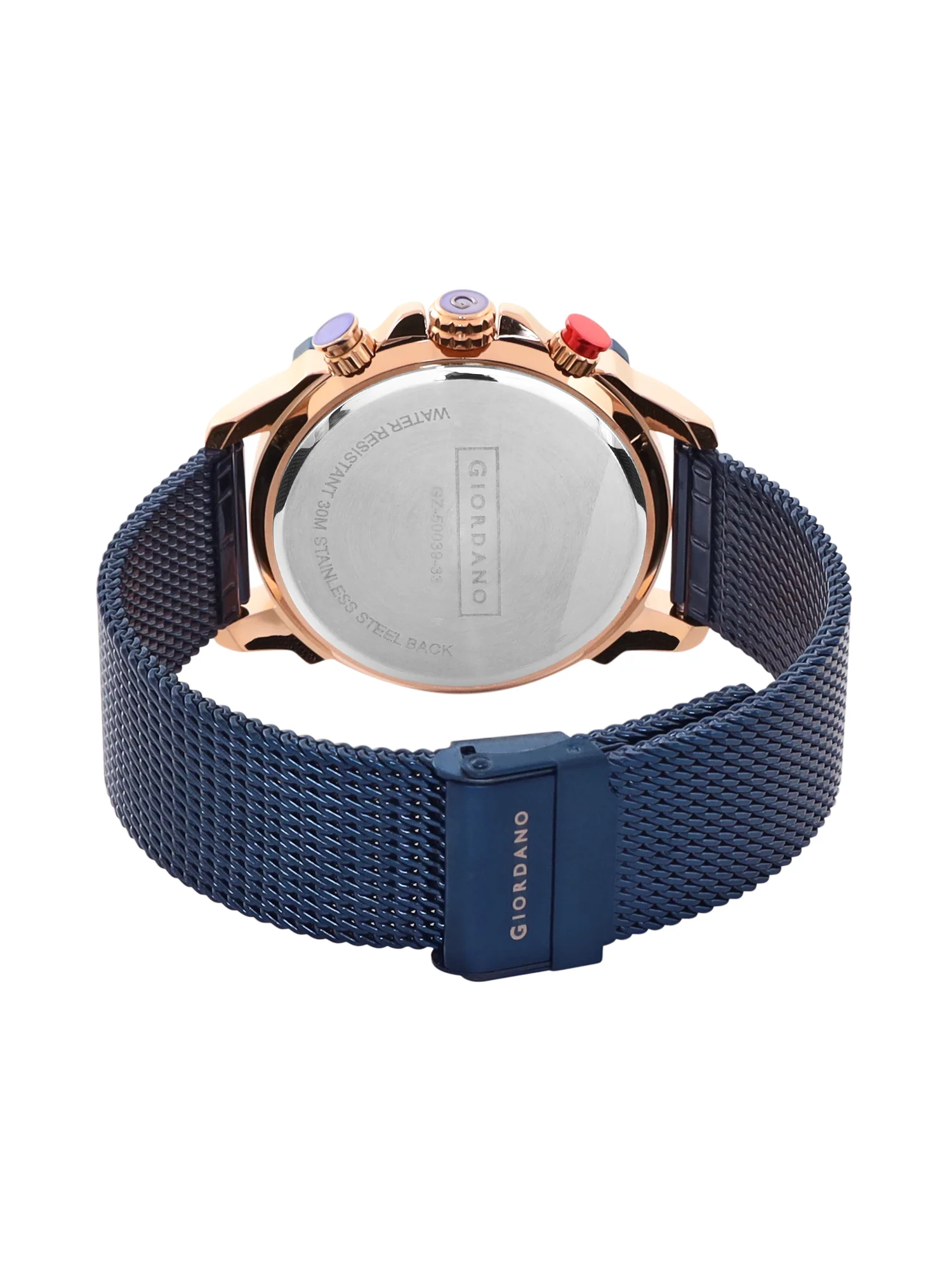 Giordano Analog Wrist Watch for Men Stylish Metal Strap with Water Resistant Multifunction Mechanism Watch | GZ-50039-33 - Image 11