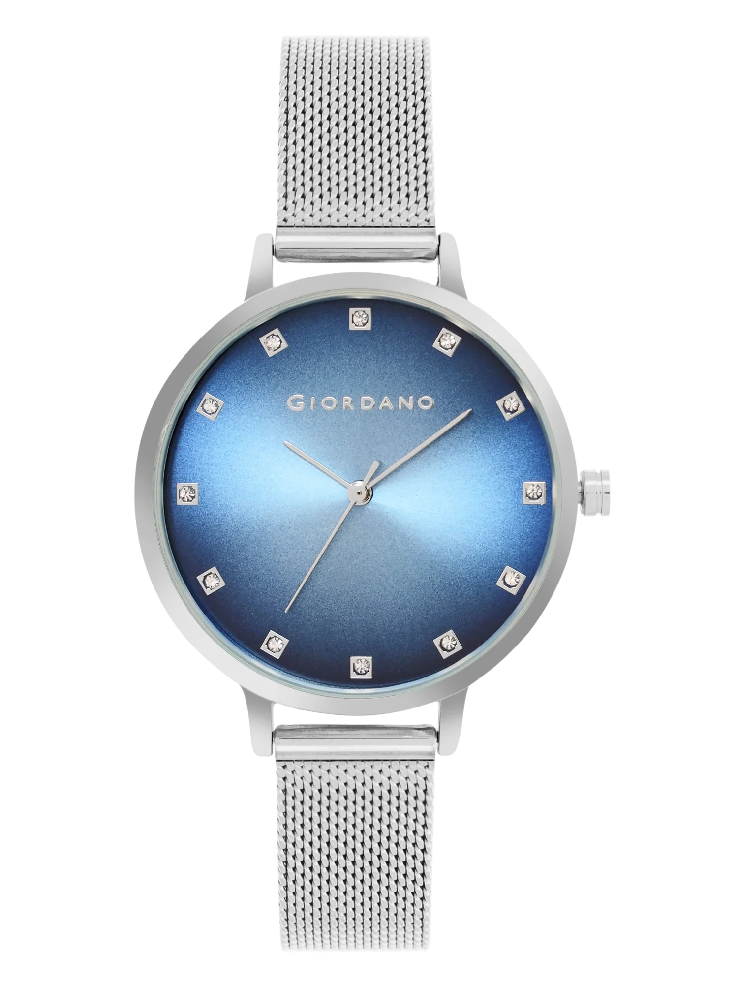 Giordano Analog Wrist Watch for Women Stylish Metal Strap with Water Resistant 3 Hand Mechanism for Girls & Ladies to Compliment Your Look/Ideal Gift for Female - GD-4208-11 - Image 4
