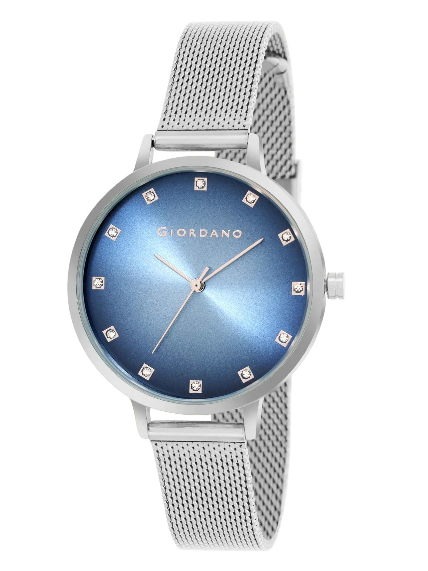 Giordano Analog Wrist Watch for Women Stylish Metal Strap with Water Resistant 3 Hand Mechanism for Girls & Ladies to Compliment Your Look/Ideal Gift for Female - GD-4208-11 - Image 5