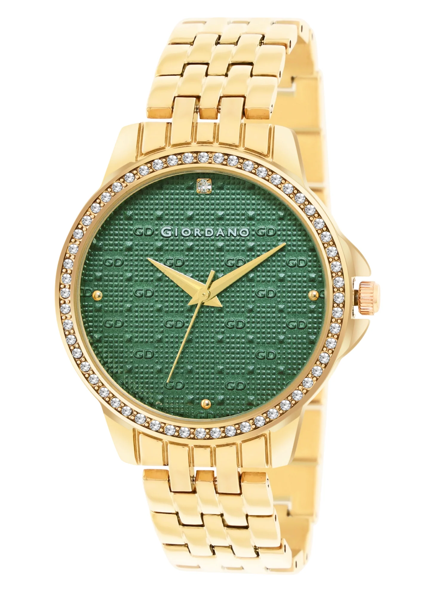 Giordano Analog Wrist Watch for Women Stylish Metal Strap with Water Resistant 3 Hand Mechanism for Girls & Ladies to Compliment Your Look/Ideal Gift for Female - GD-4209-11 - Image 2
