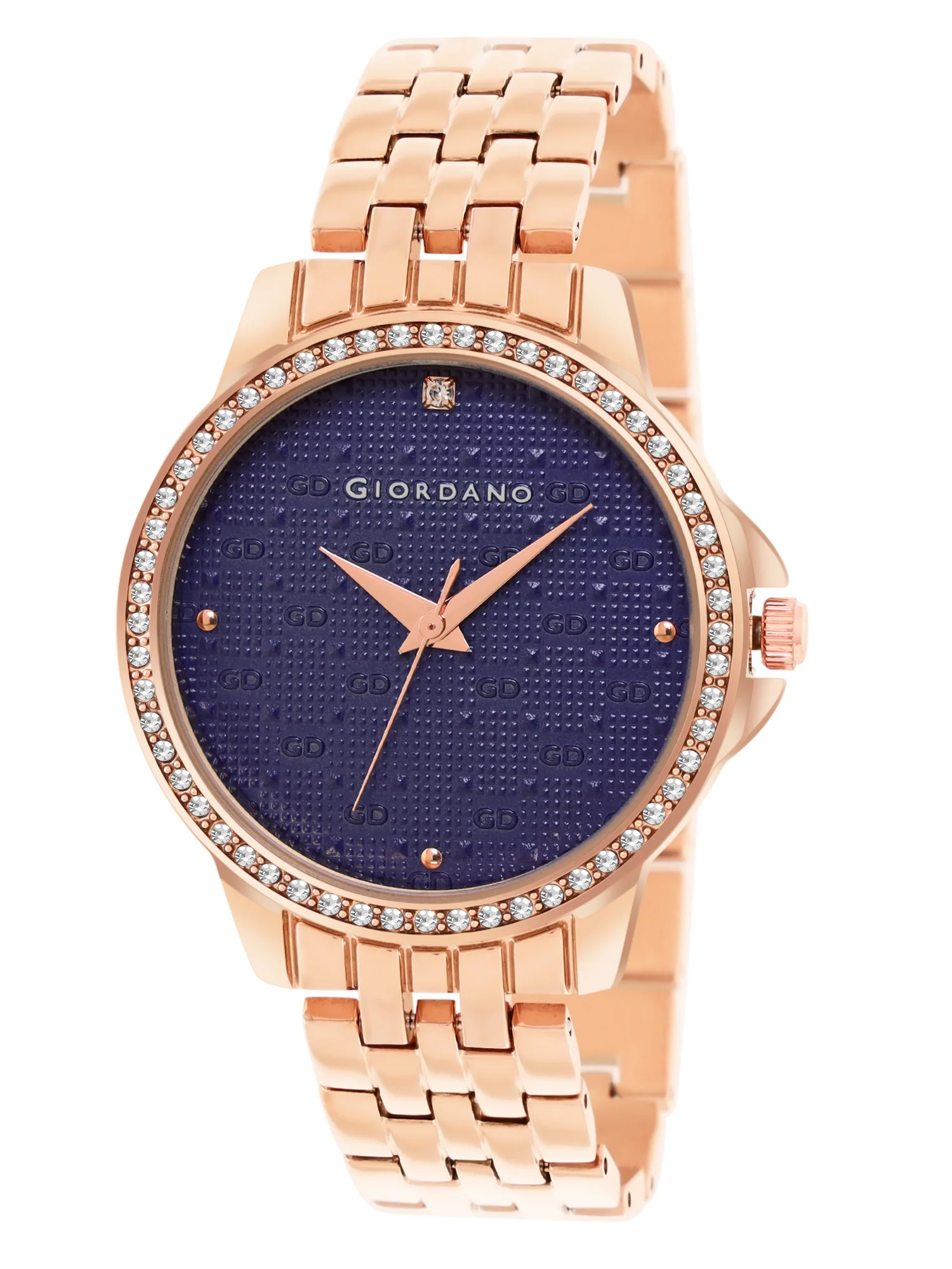Giordano Analog Wrist Watch for Women Stylish Metal Strap with Water Resistant 3 Hand Mechanism for Girls & Ladies to Compliment Your Look/Ideal Gift for Female - GD-4209-22 - Image 2