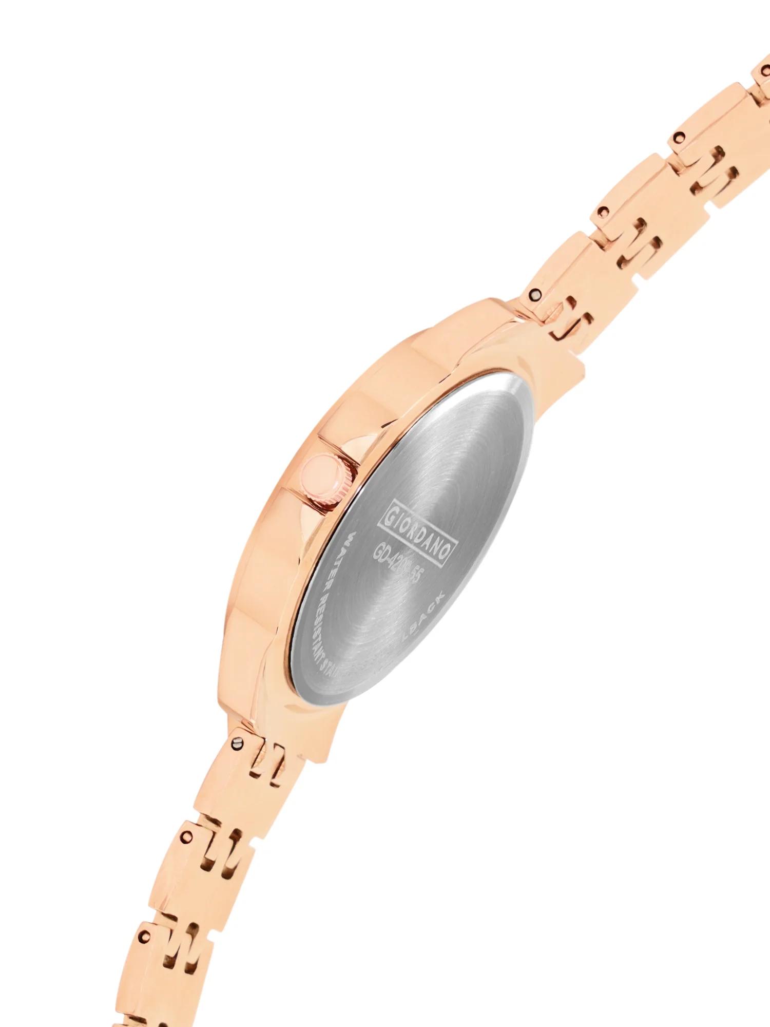 Giordano Analog Wrist Watch for Women Stylish Metal Strap with Water Resistant 3 Hand Mechanism for Girls & Ladies to Compliment Your Look/Ideal Gift for Female - GD-4209-55 - Image 4