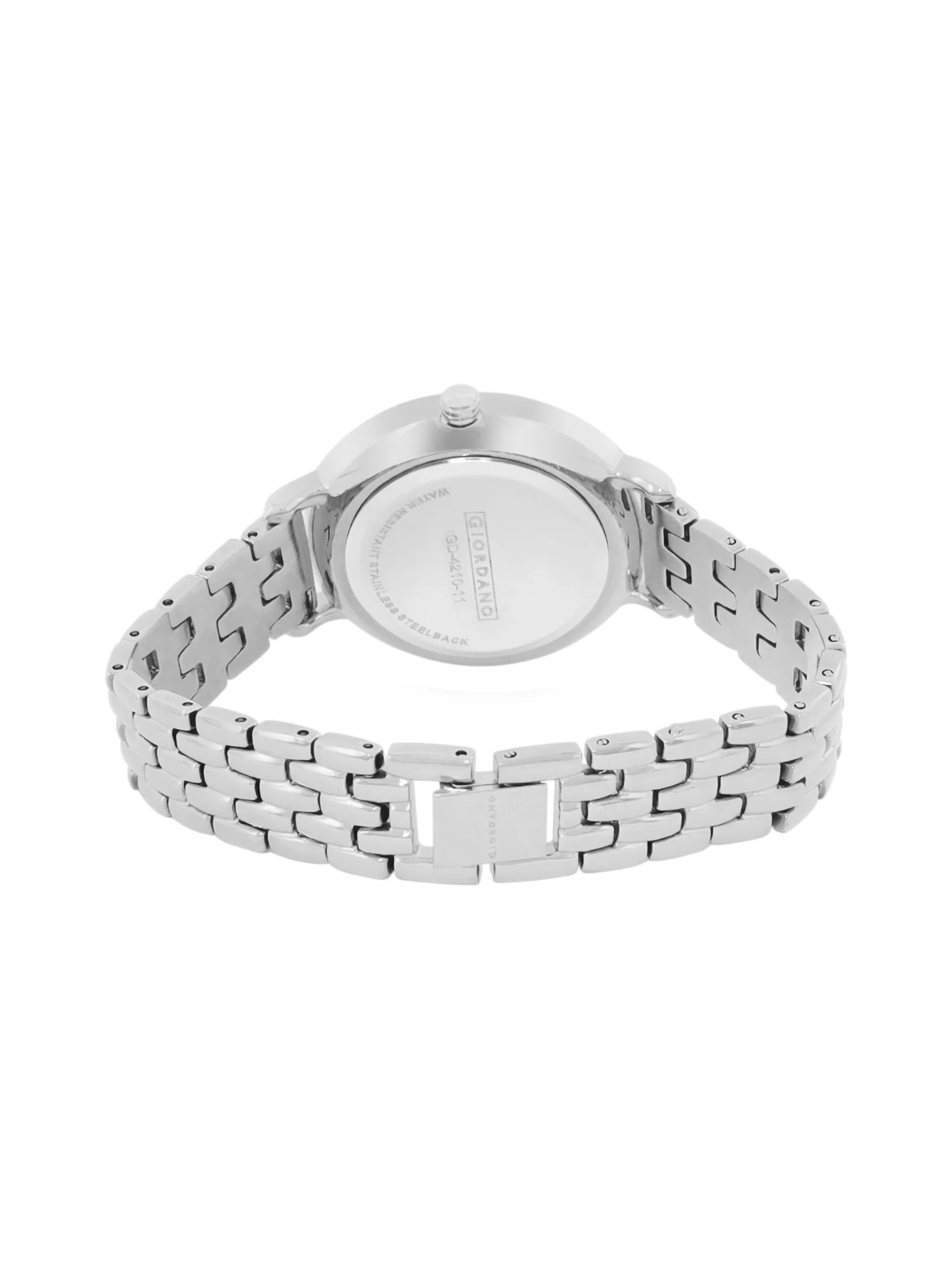 Giordano Analog Wrist Watch for Women Stylish Metal Strap with Water Resistant 3 Hand Mechanism for Girls & Ladies to Compliment Your Look/Ideal Gift for Female - GD-4210-11 - Image 5