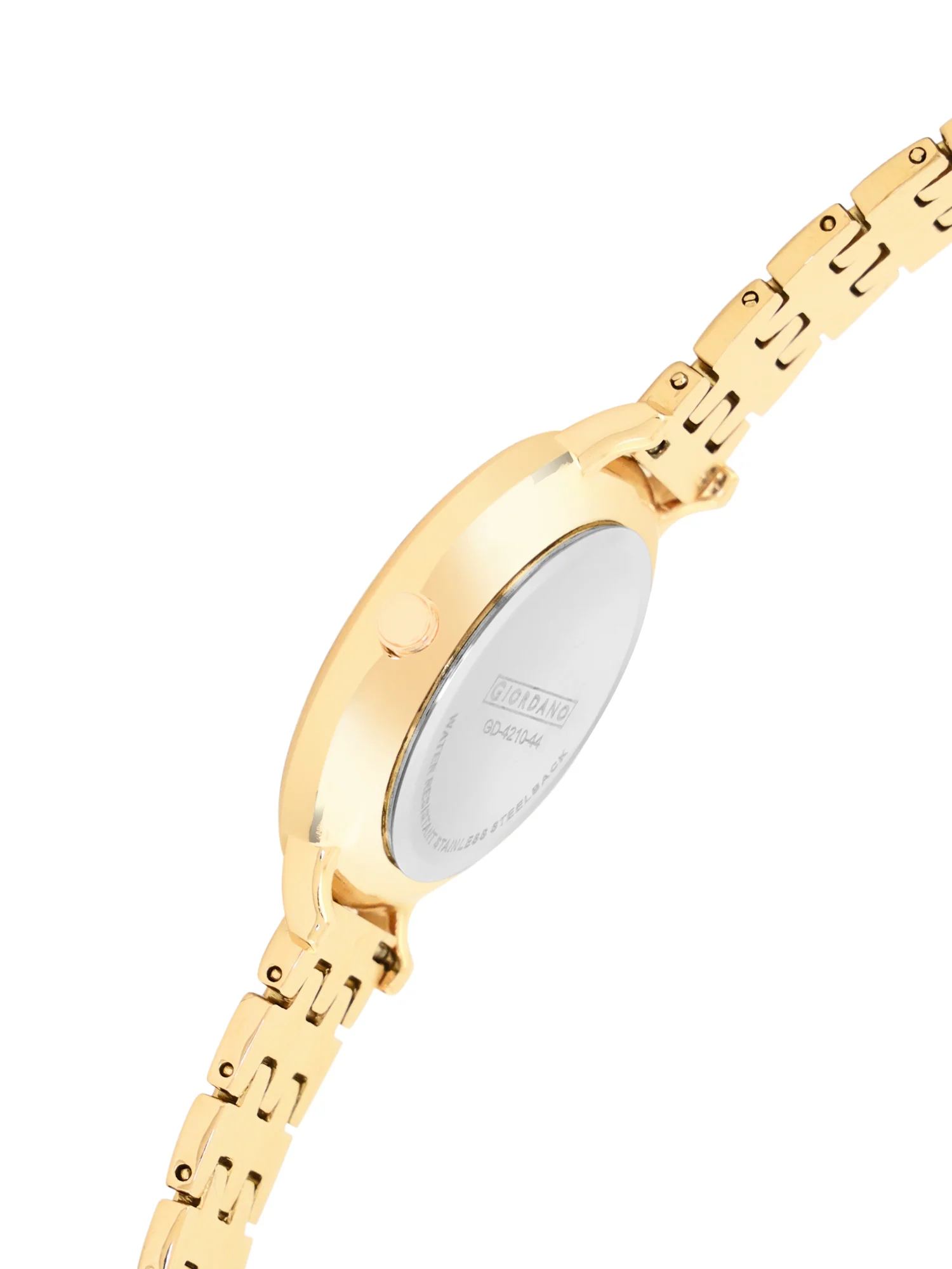 Giordano Analog Wrist Watch for Women Stylish Metal Strap with Water Resistant 3 Hand Mechanism for Girls & Ladies to Compliment Your Look/Ideal Gift for Female - GD-4210-22 - Image 4