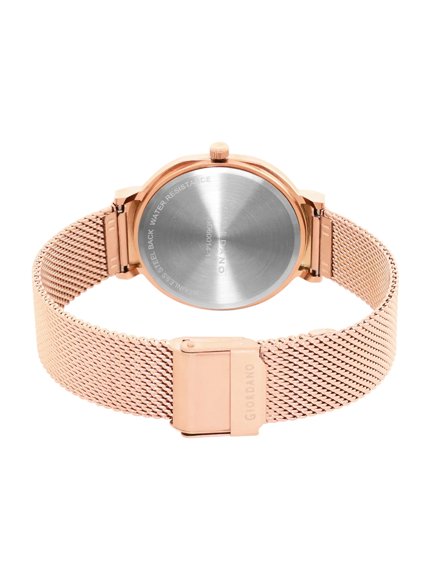 Giordano Analog Wrist Watch for Women Stylish Metal Strap with Water Resistant 3 Hand Mechanism for Girls & Ladies to Compliment Your Look/Ideal Gift for Female-GD-60014-11 - Image 9