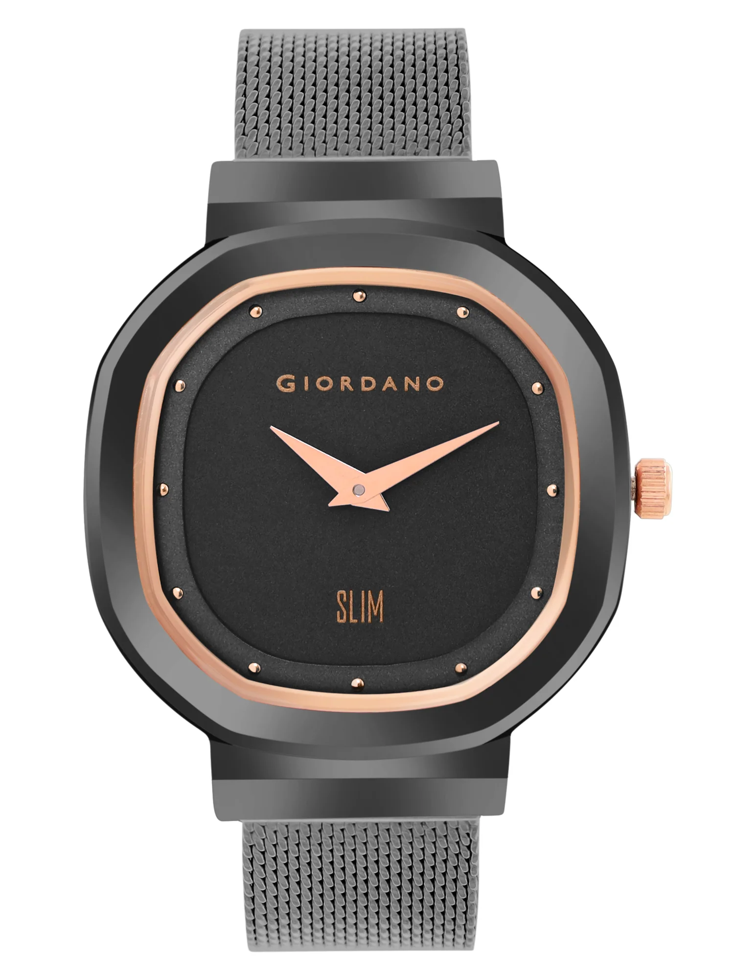 Giordano Analog Wrist Watch for Women Stylish Metal Strap with Water Resistant 3 Hand Mechanism for Girls & Ladies to Compliment Your Look/Ideal Gift for Female-GD-60014-22 - Image 4