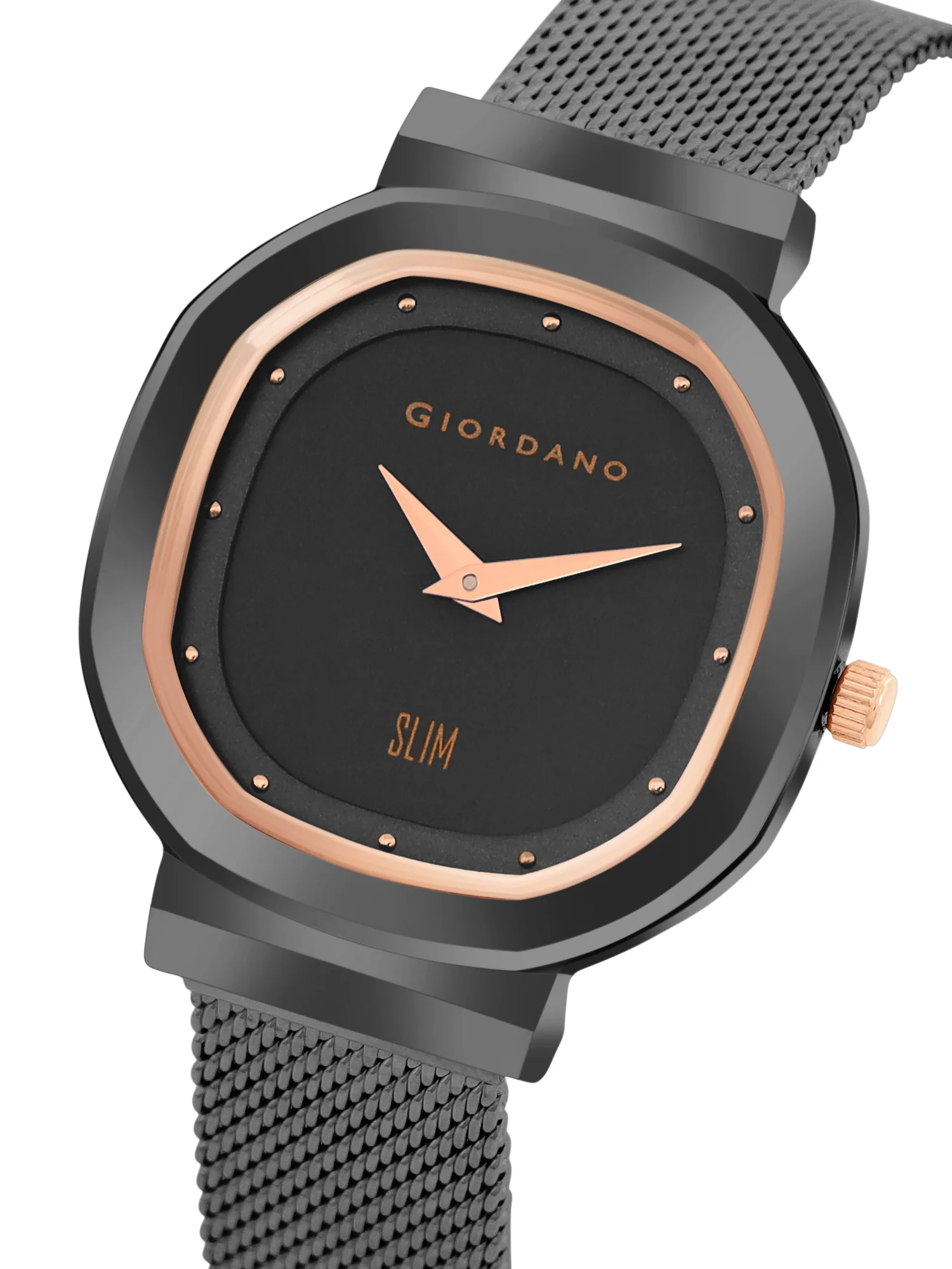 Giordano Analog Wrist Watch for Women Stylish Metal Strap with Water Resistant 3 Hand Mechanism for Girls & Ladies to Compliment Your Look/Ideal Gift for Female-GD-60014-22 - Image 6