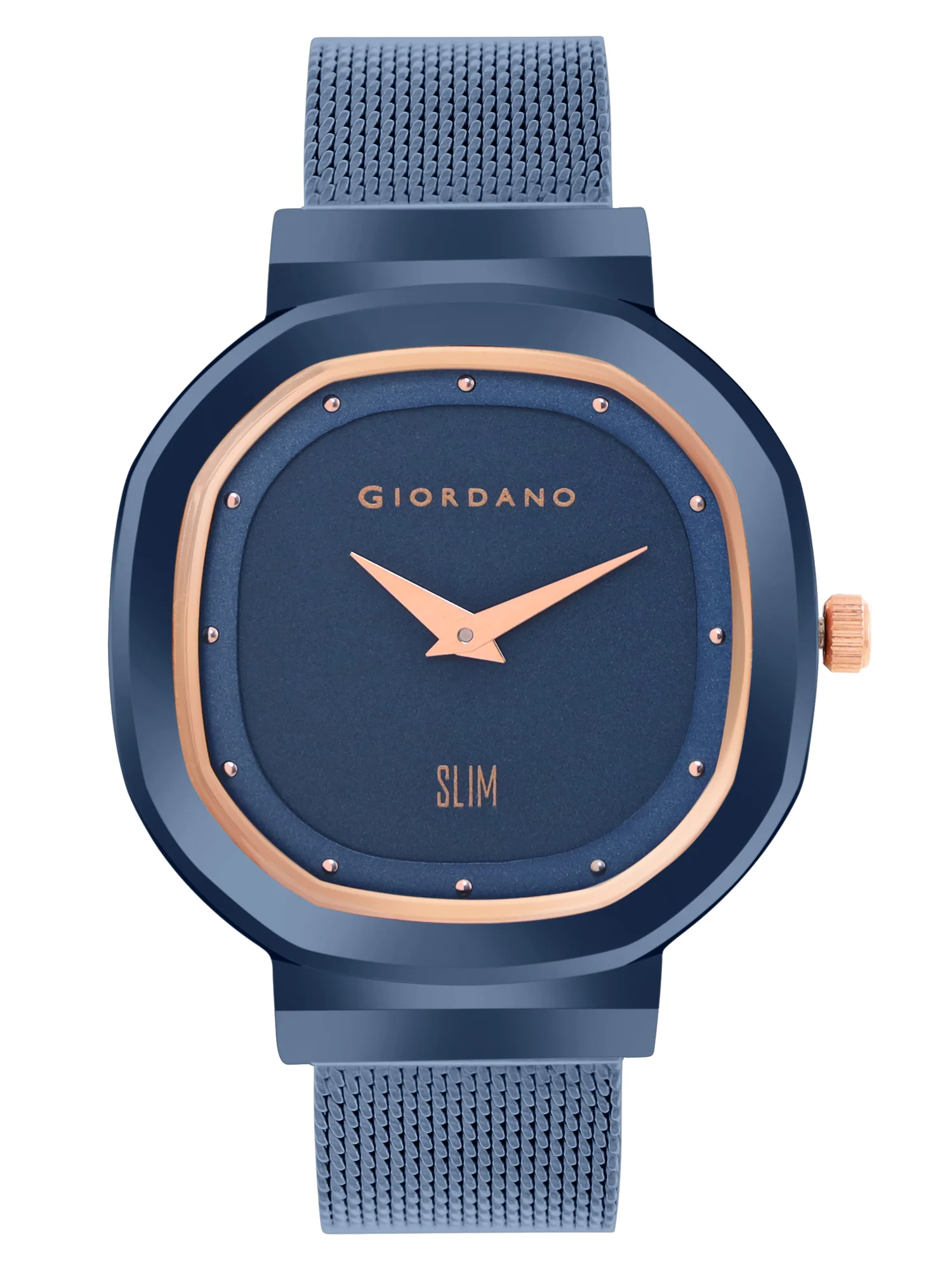 Giordano Analog Wrist Watch for Women Stylish Metal Strap with Water Resistant 3 Hand Mechanism for Girls & Ladies to Compliment Your Look/Ideal Gift for Female-GD-60014-33 - Image 4