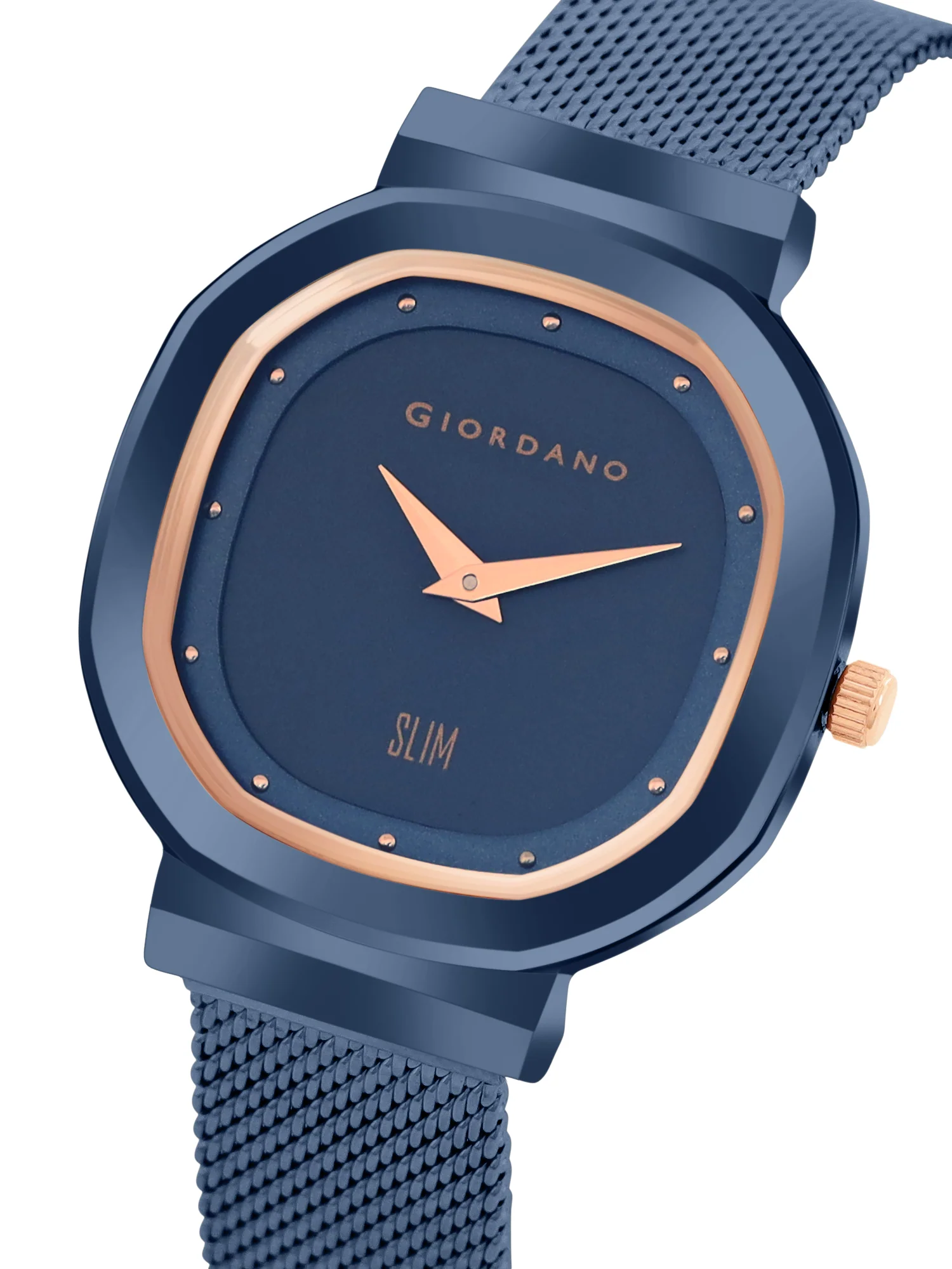 Giordano Analog Wrist Watch for Women Stylish Metal Strap with Water Resistant 3 Hand Mechanism for Girls & Ladies to Compliment Your Look/Ideal Gift for Female-GD-60014-33 - Image 6