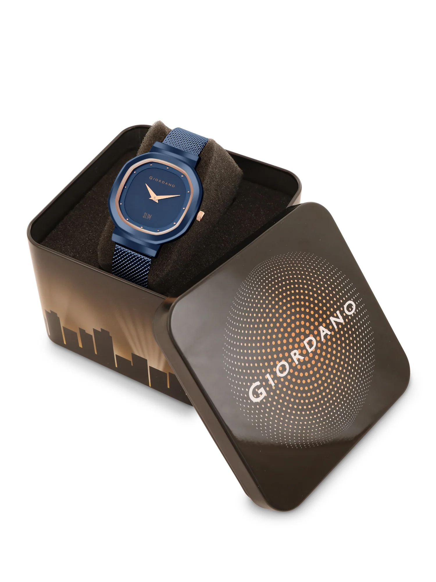 Giordano Analog Wrist Watch for Women Stylish Metal Strap with Water Resistant 3 Hand Mechanism for Girls & Ladies to Compliment Your Look/Ideal Gift for Female-GD-60014-33 - Image 9