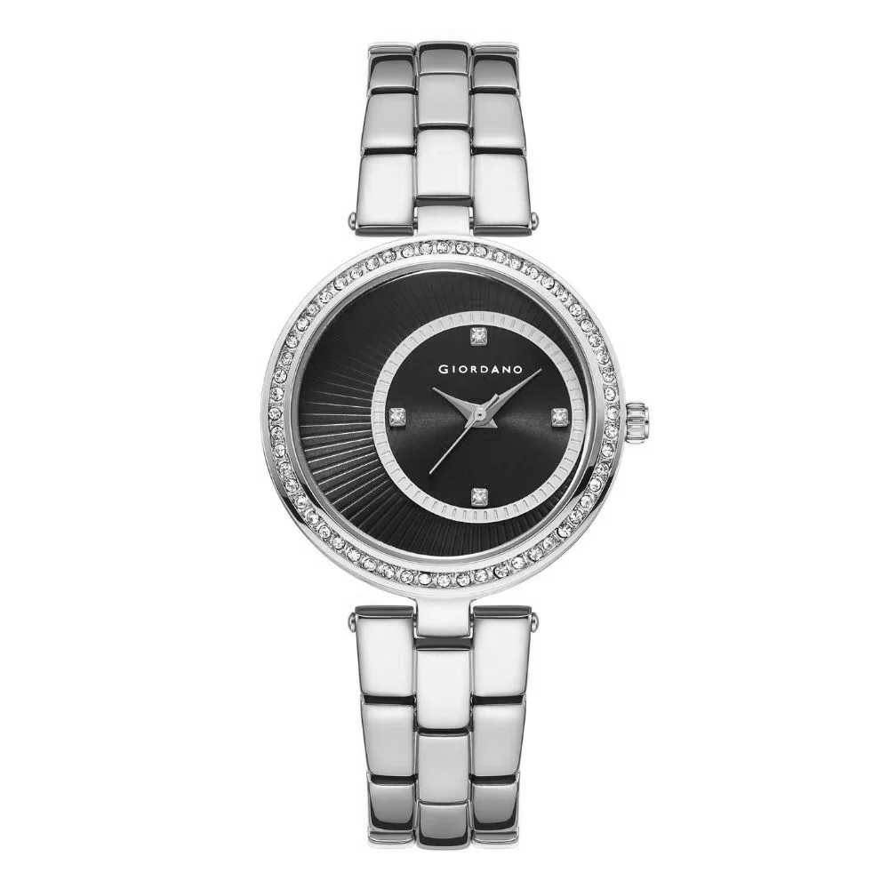 Giordano AW23 Collection Analog Stylish Wrist Watch for Women Water Resistant Classy Dial with Stainless Steel Case to Compliment Your Look | Ideal Gift for|Ladies|Girls - A2056-77 - Image 4