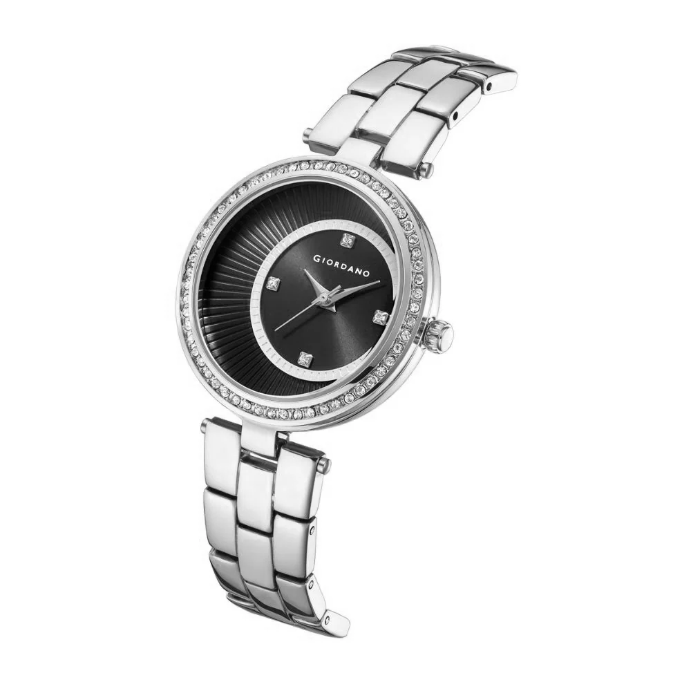 Giordano AW23 Collection Analog Stylish Wrist Watch for Women Water Resistant Classy Dial with Stainless Steel Case to Compliment Your Look | Ideal Gift for|Ladies|Girls - A2056-77 - Image 5