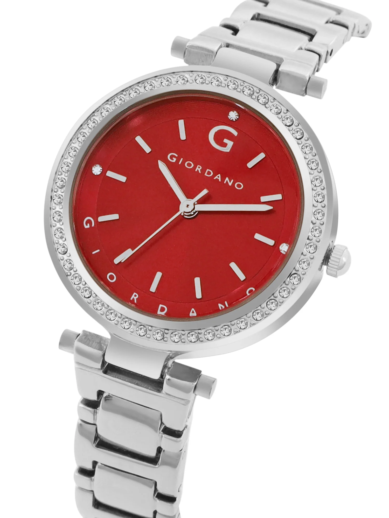 Giordano Beige Analog Wrist Watch for Women Stylish Metal Strap with Water Resistant,Deal Gift for Female - GD-4212-11 - Image 5
