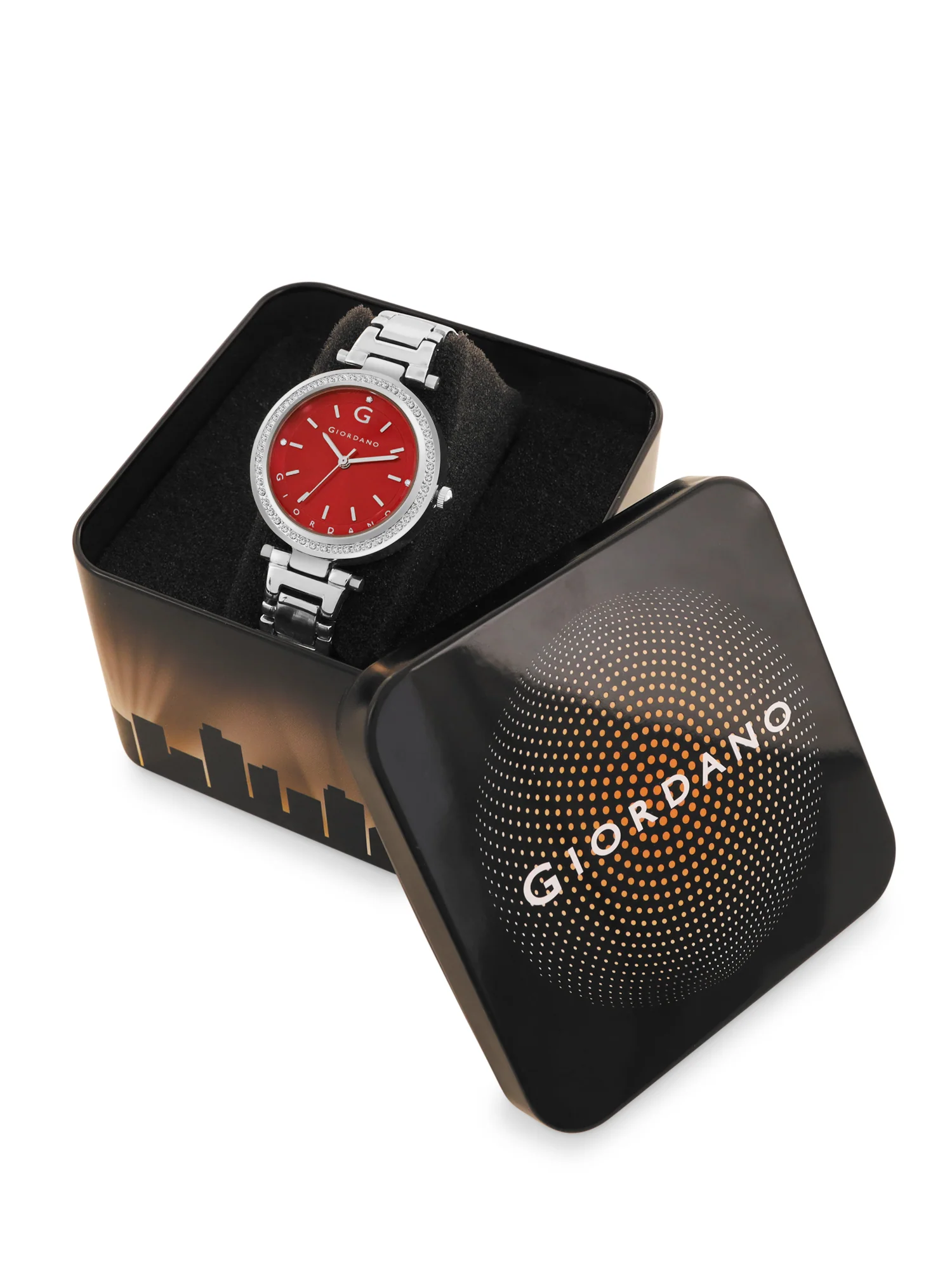 Giordano Beige Analog Wrist Watch for Women Stylish Metal Strap with Water Resistant,Deal Gift for Female - GD-4212-11 - Image 8