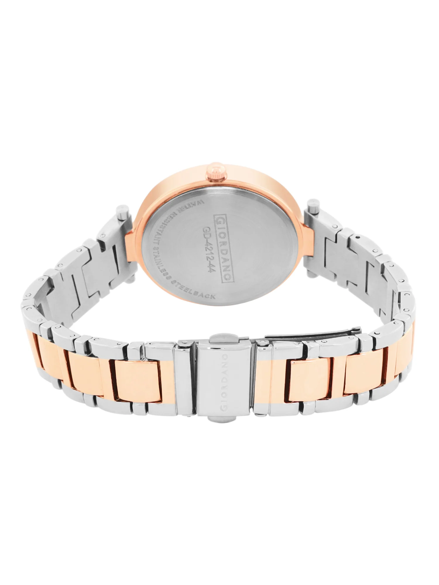 Giordano Beige Analog Wrist Watch for Women Stylish Metal Strap with Water Resistant,Deal Gift for Female - GD-4212-44 - Image 7