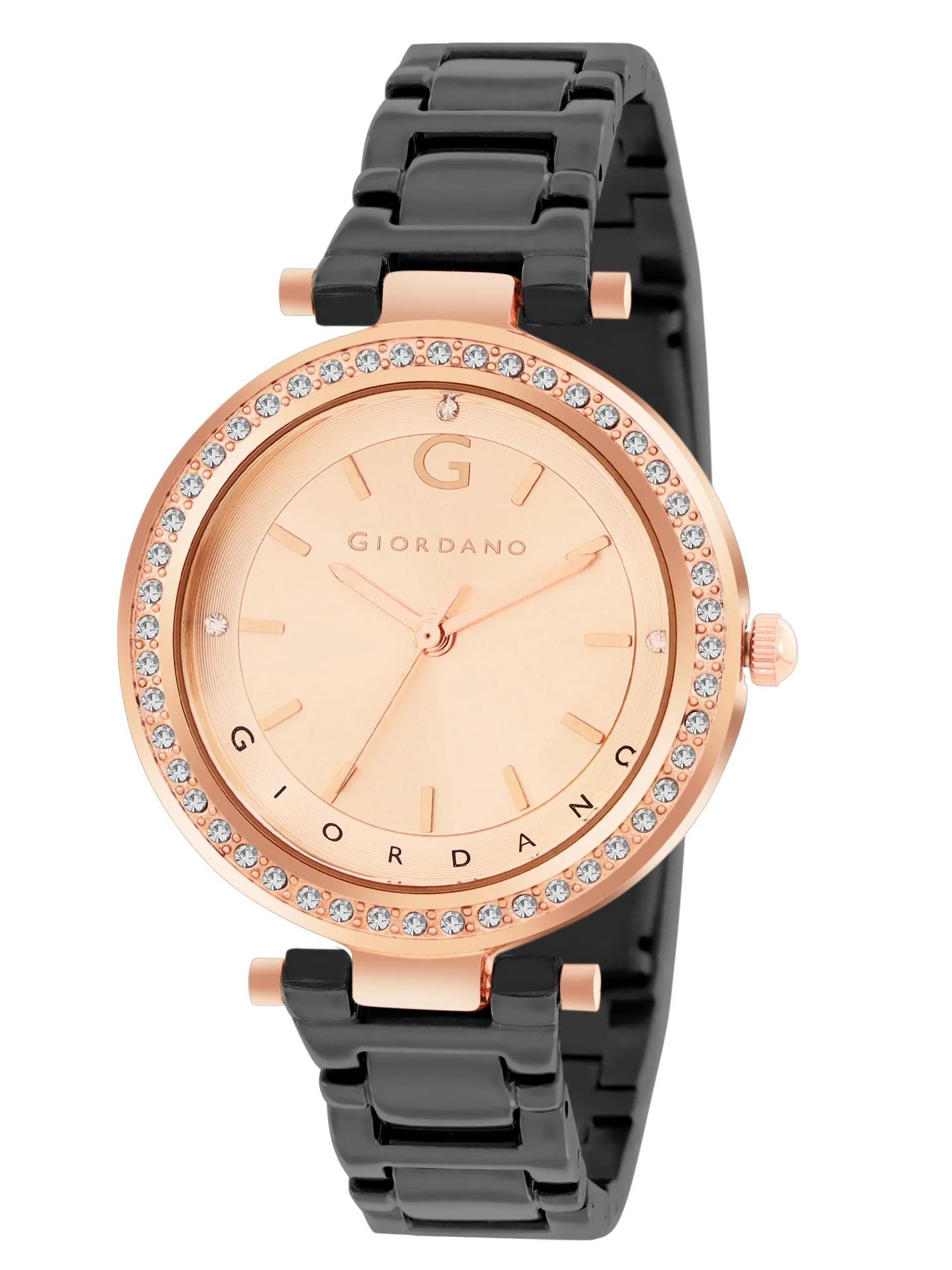 Giordano Beige Analog Wrist Watch for Women Stylish Metal Strap with Water Resistant,Deal Gift for Female - GD-4212-55 - Image 5